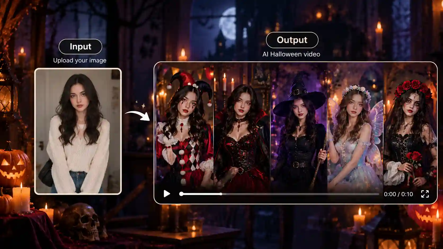 Halloween Costume Transition