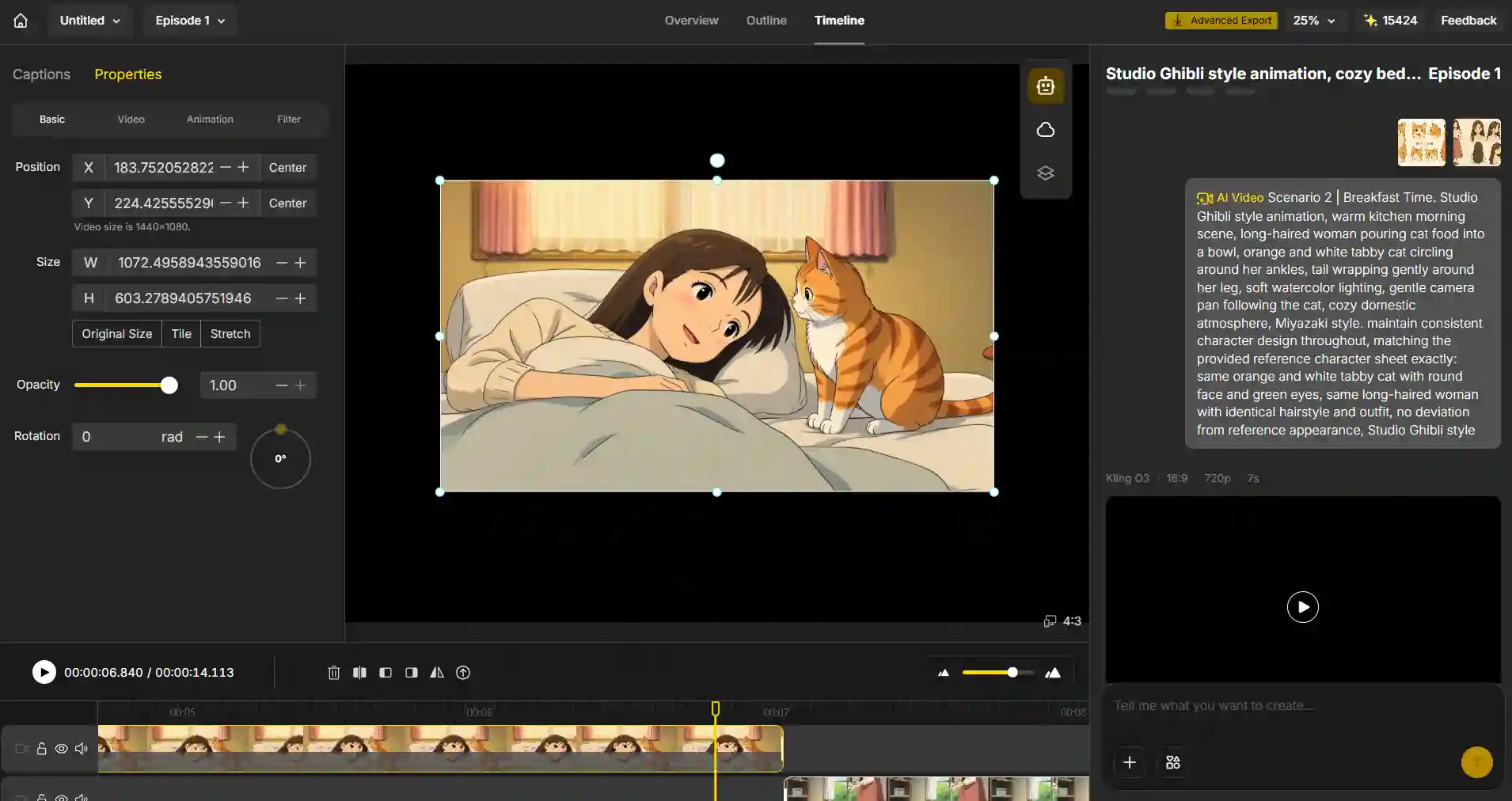 Timeline Editor