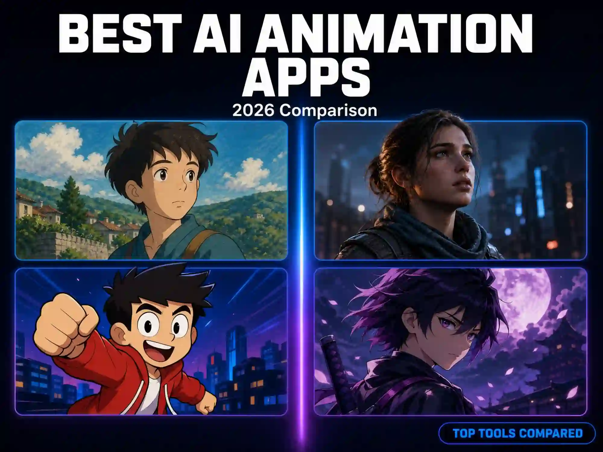 Best AI Animation Apps in 2026: Top Tools Compared