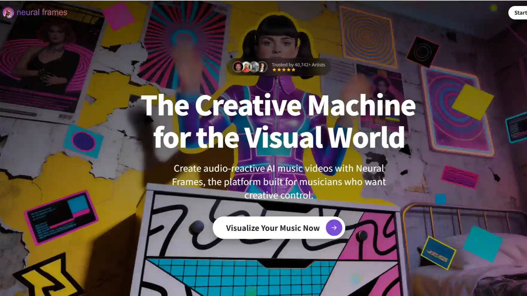 Neural Frames Homepage