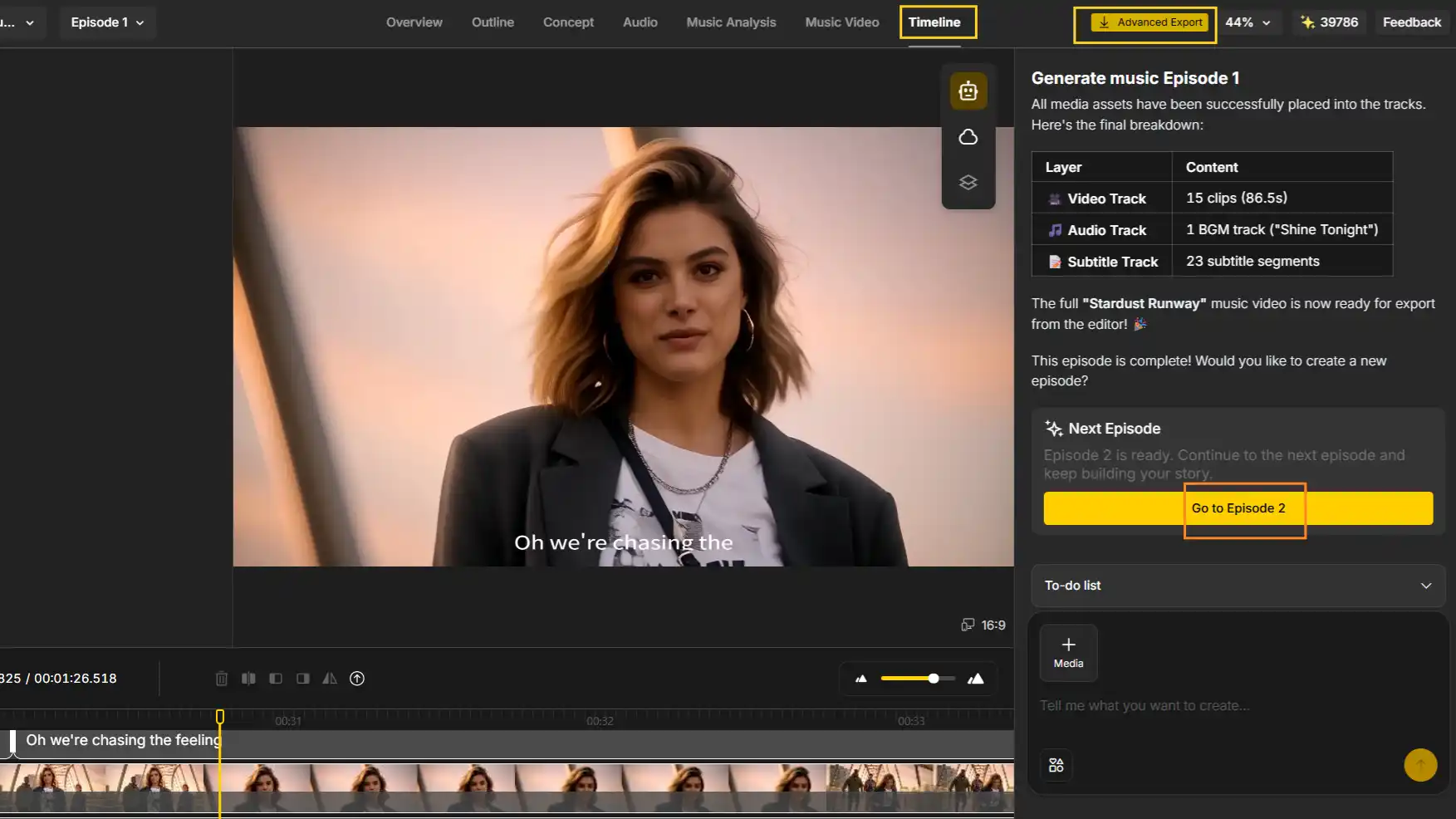 Step 4 Timeline And Export
