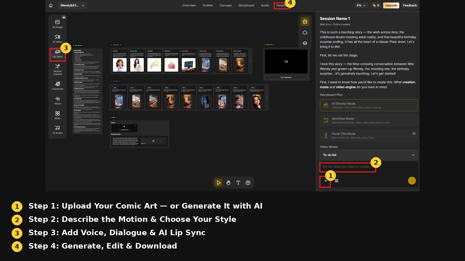 Anijam Comic-to-Animation Workflow