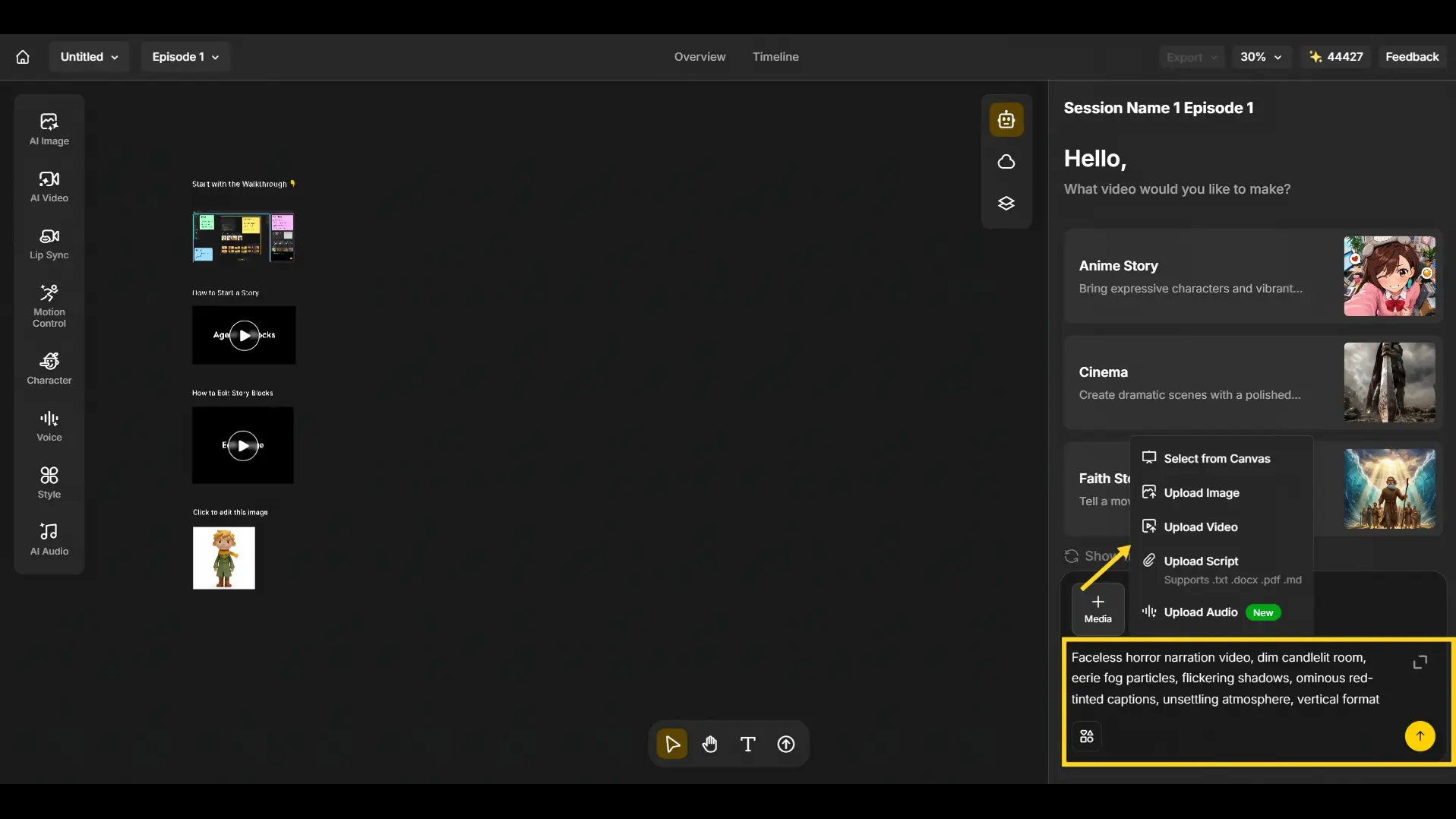 Step 1 Upload Resources