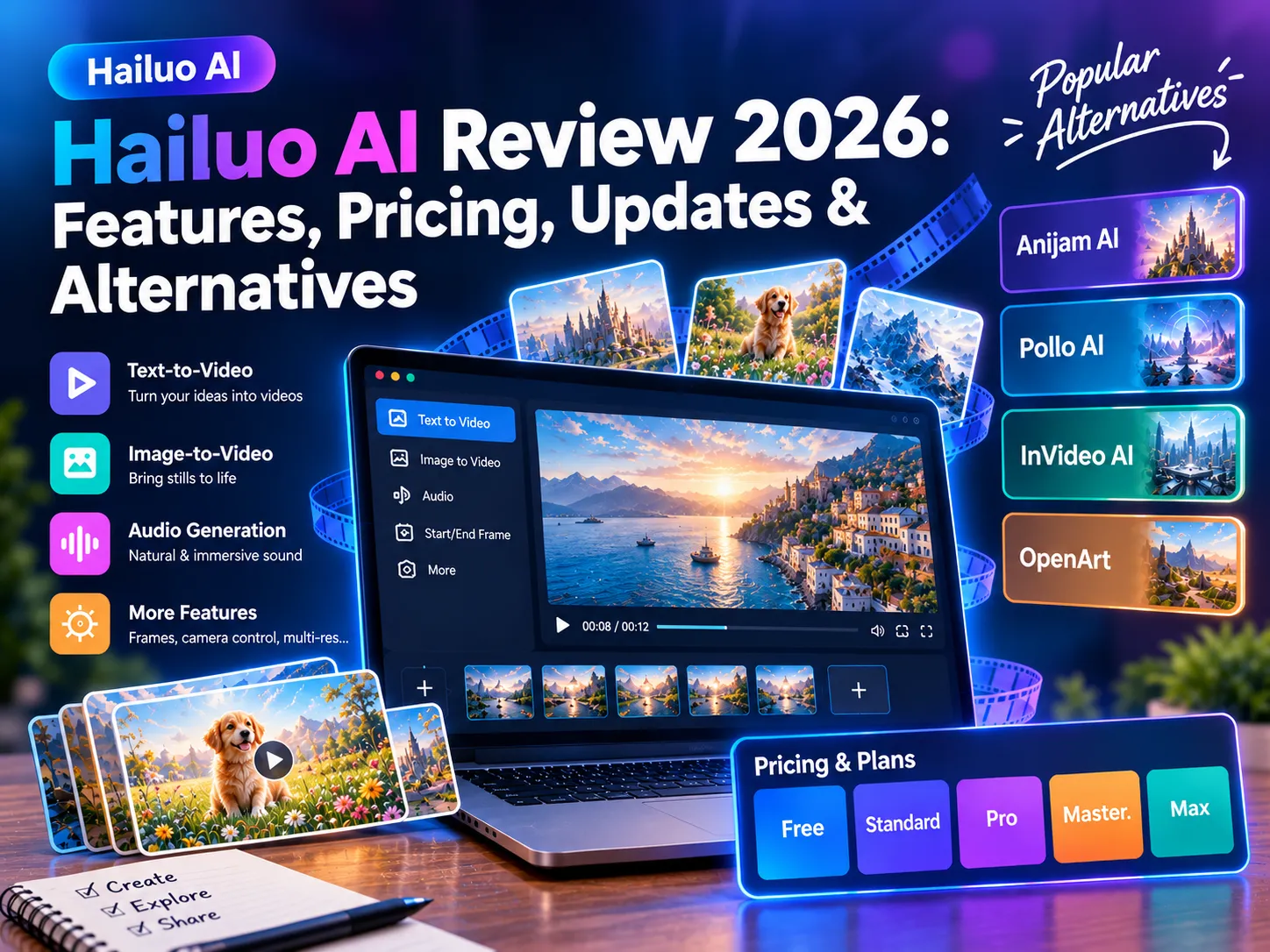 Hailuo AI Review 2026: Features, Pricing, Updates & Alternatives
