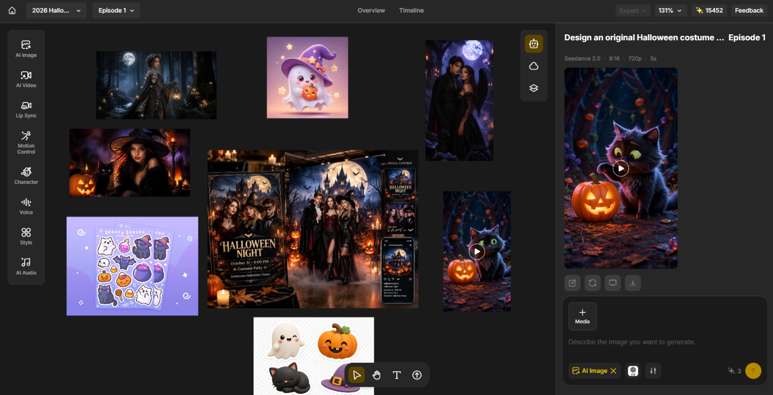 Make AI Halloween Assets in Anijam