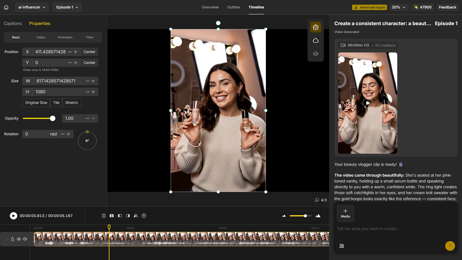 Edit, Refine, and Export