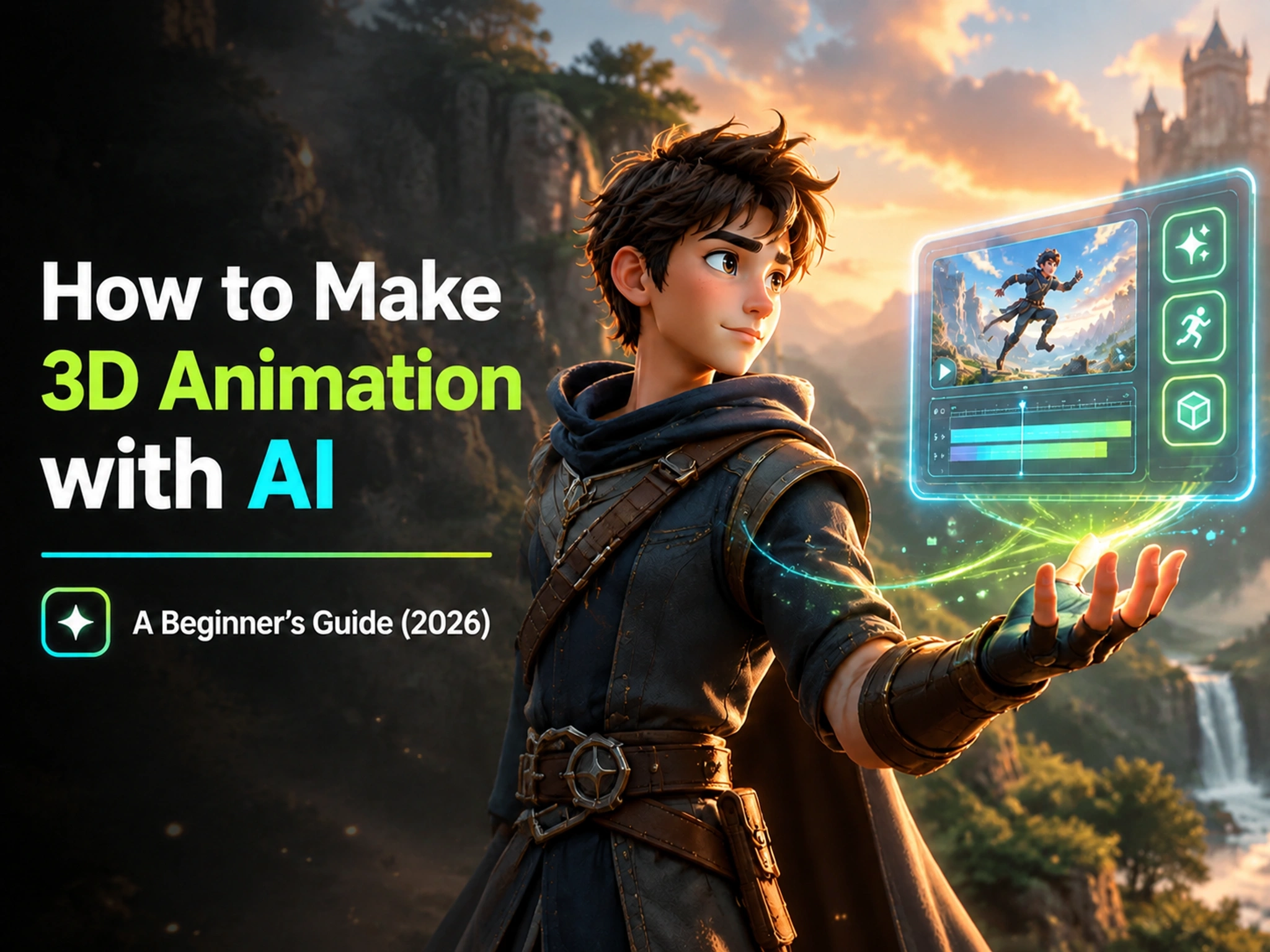 How to Make 3D Animation with AI: A Beginner's Guide (2026)
