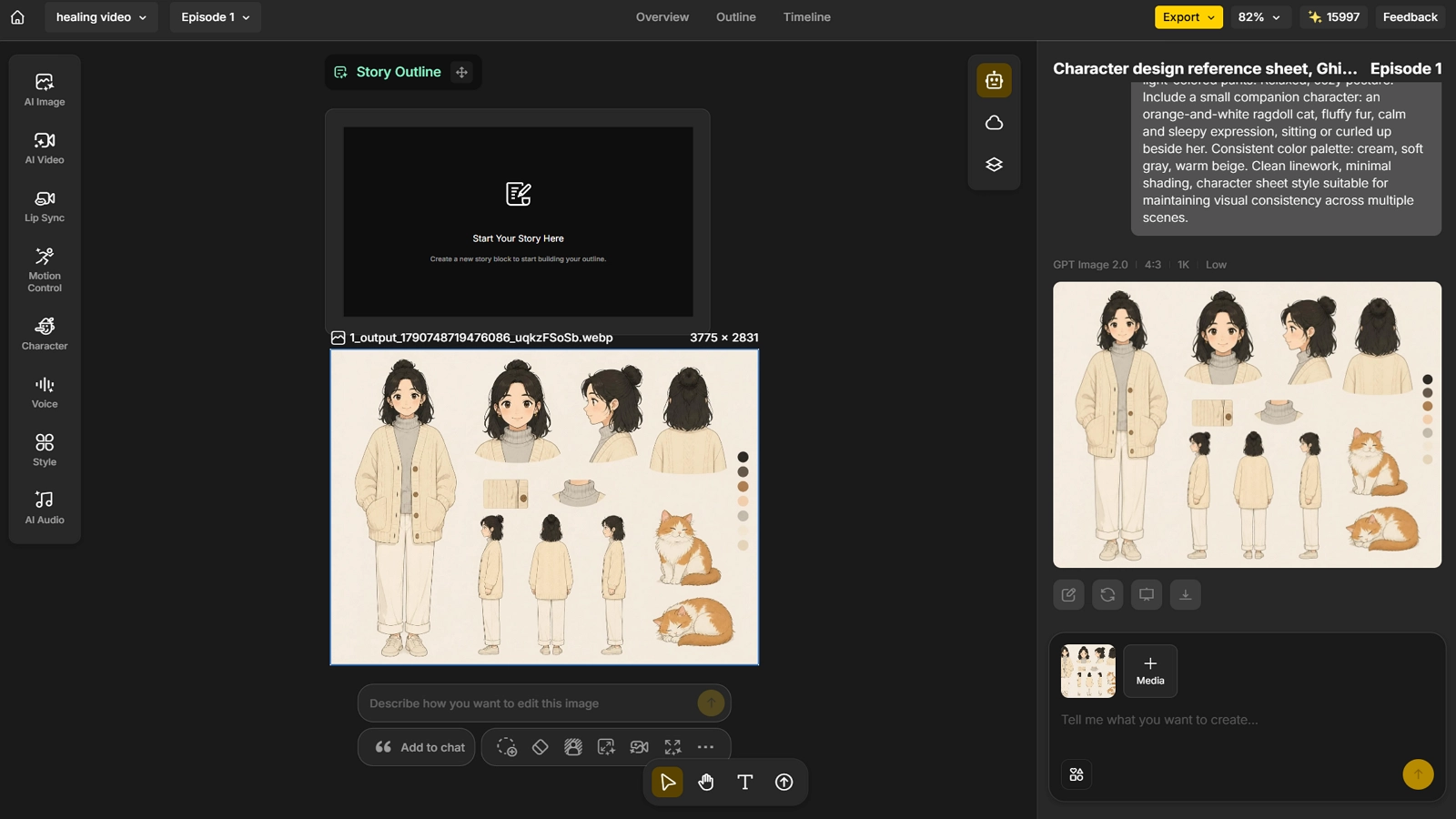 Lock Your Visual Style and Characters
