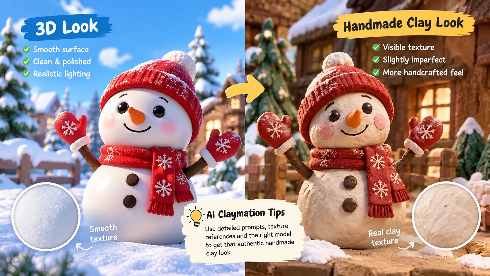 Handmade Clay Look