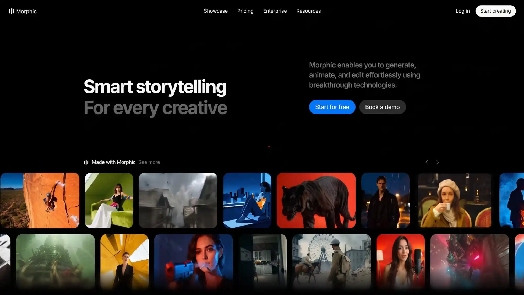 Morphic Homepage