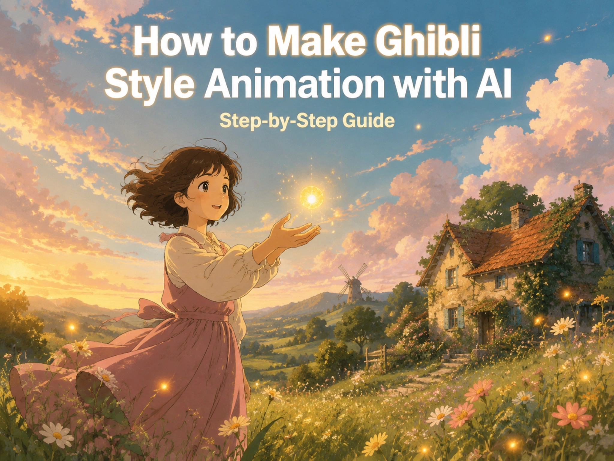 How to Make Ghibli Style Animation with AI (Step-by-Step Guide)
