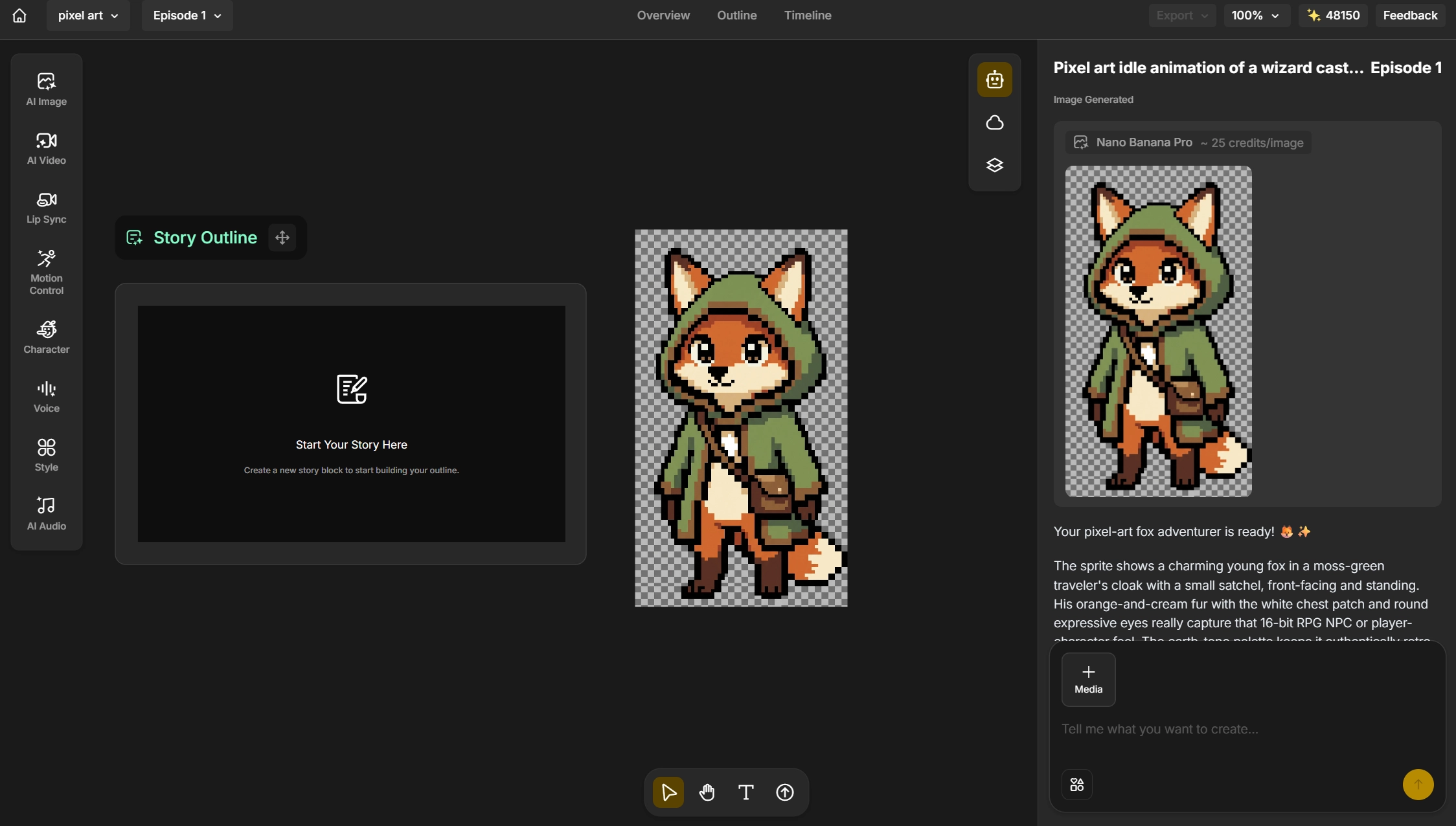 Design your character on Anijam