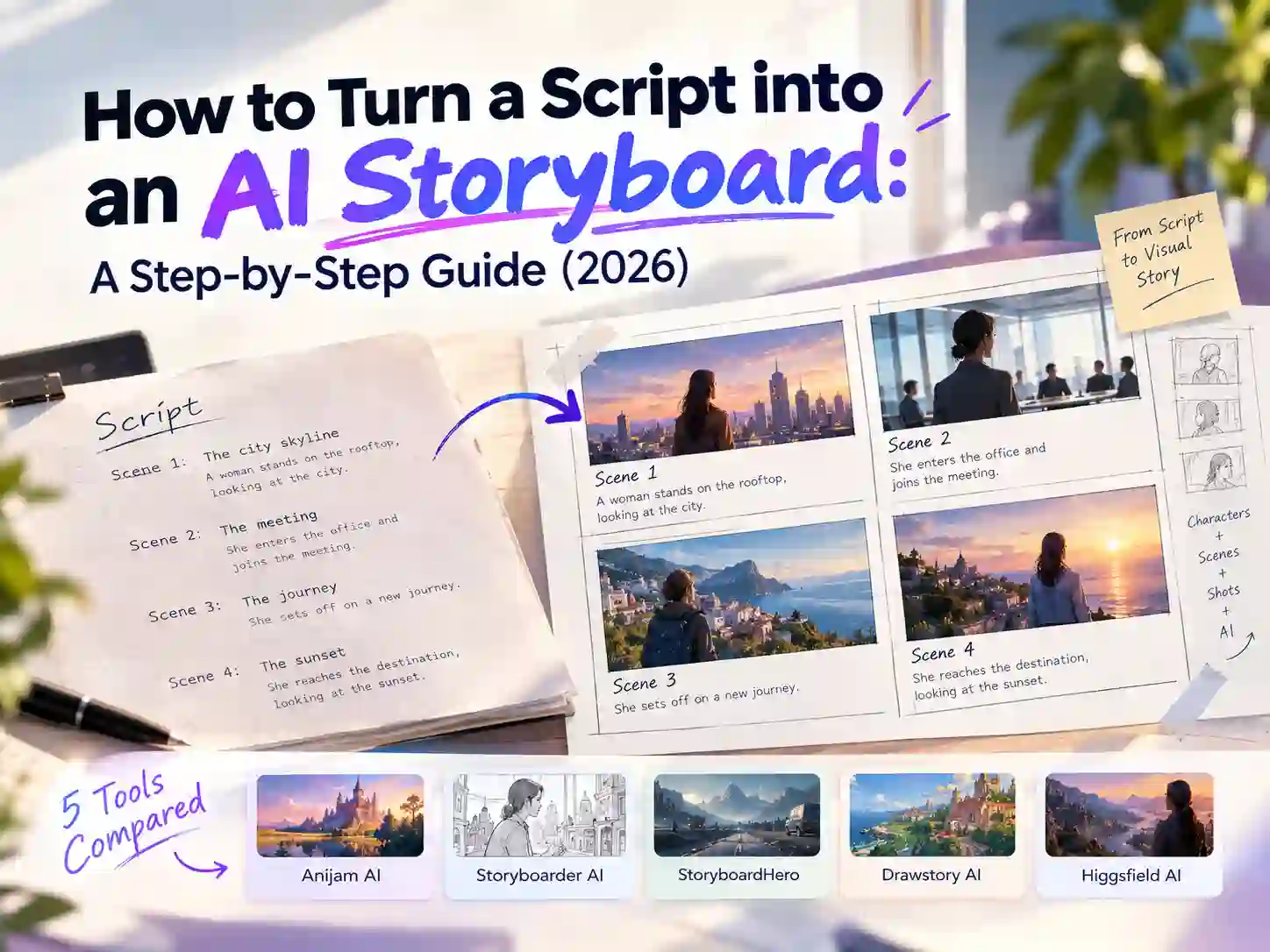 How to Turn a Script into an AI Storyboard: A Step-by-Step Guide (2026)