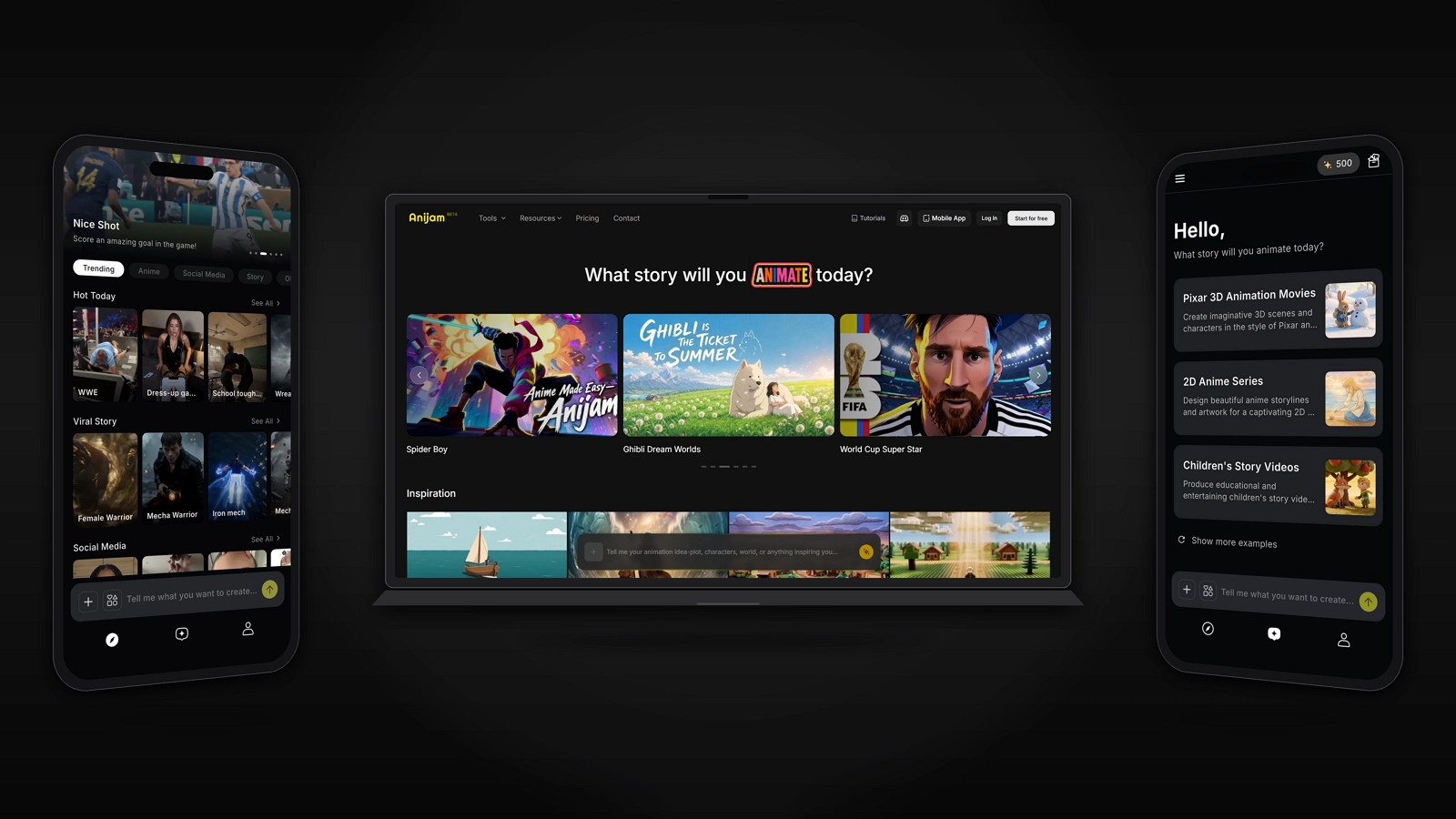 Anijam Homepage