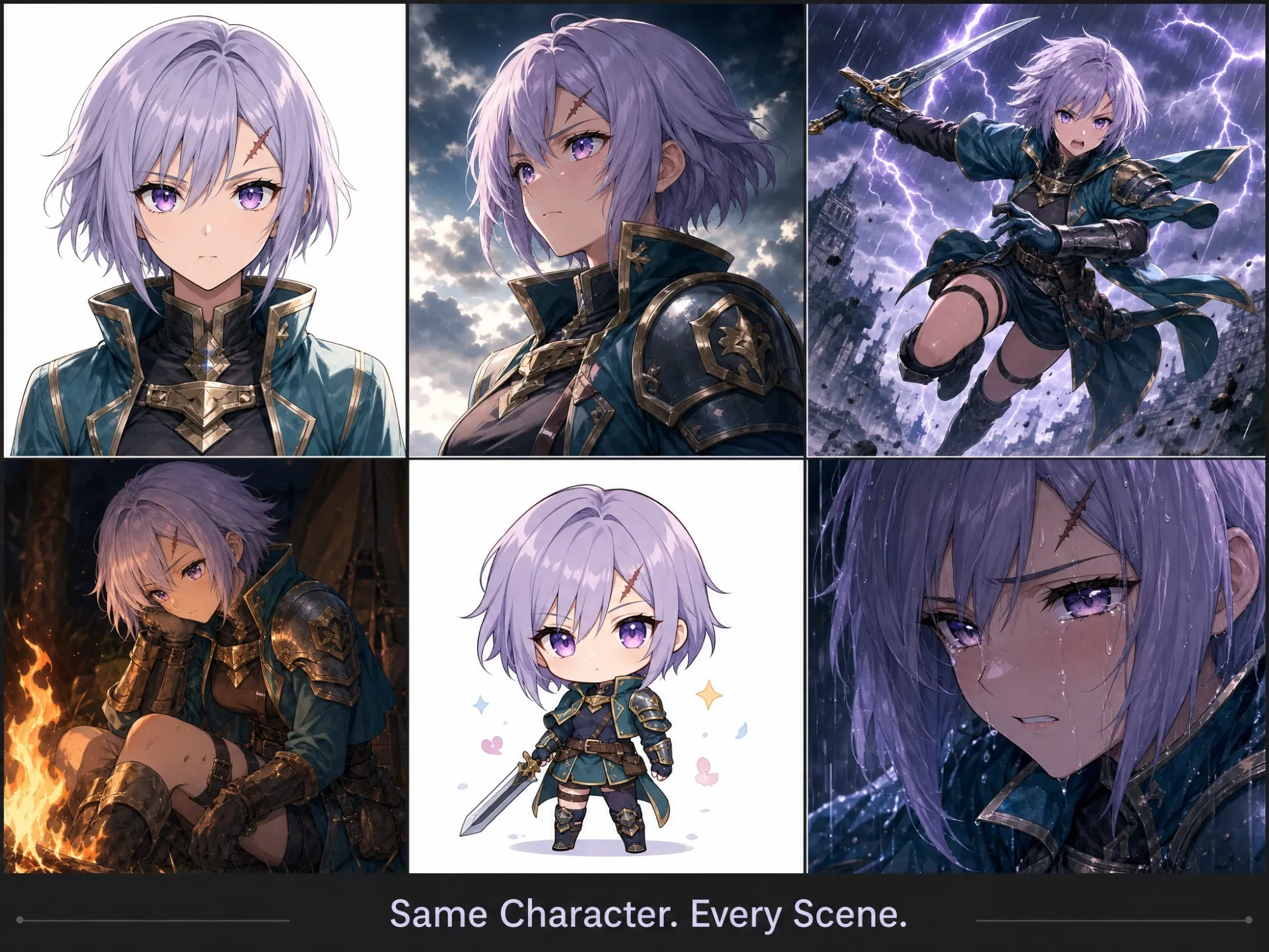 AI Anime Image Generator - Character Design