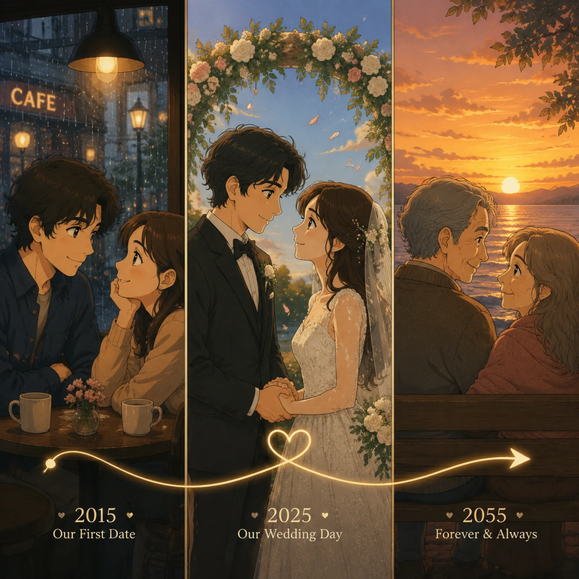 Consistent Character Design in Anniversary Video