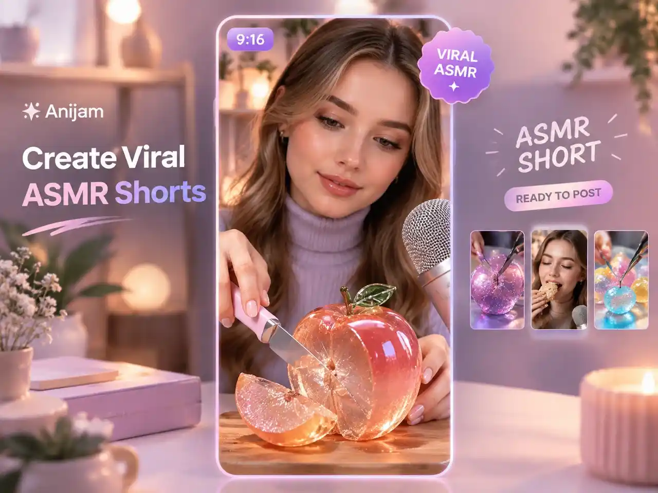 Create Viral ASMR Shorts