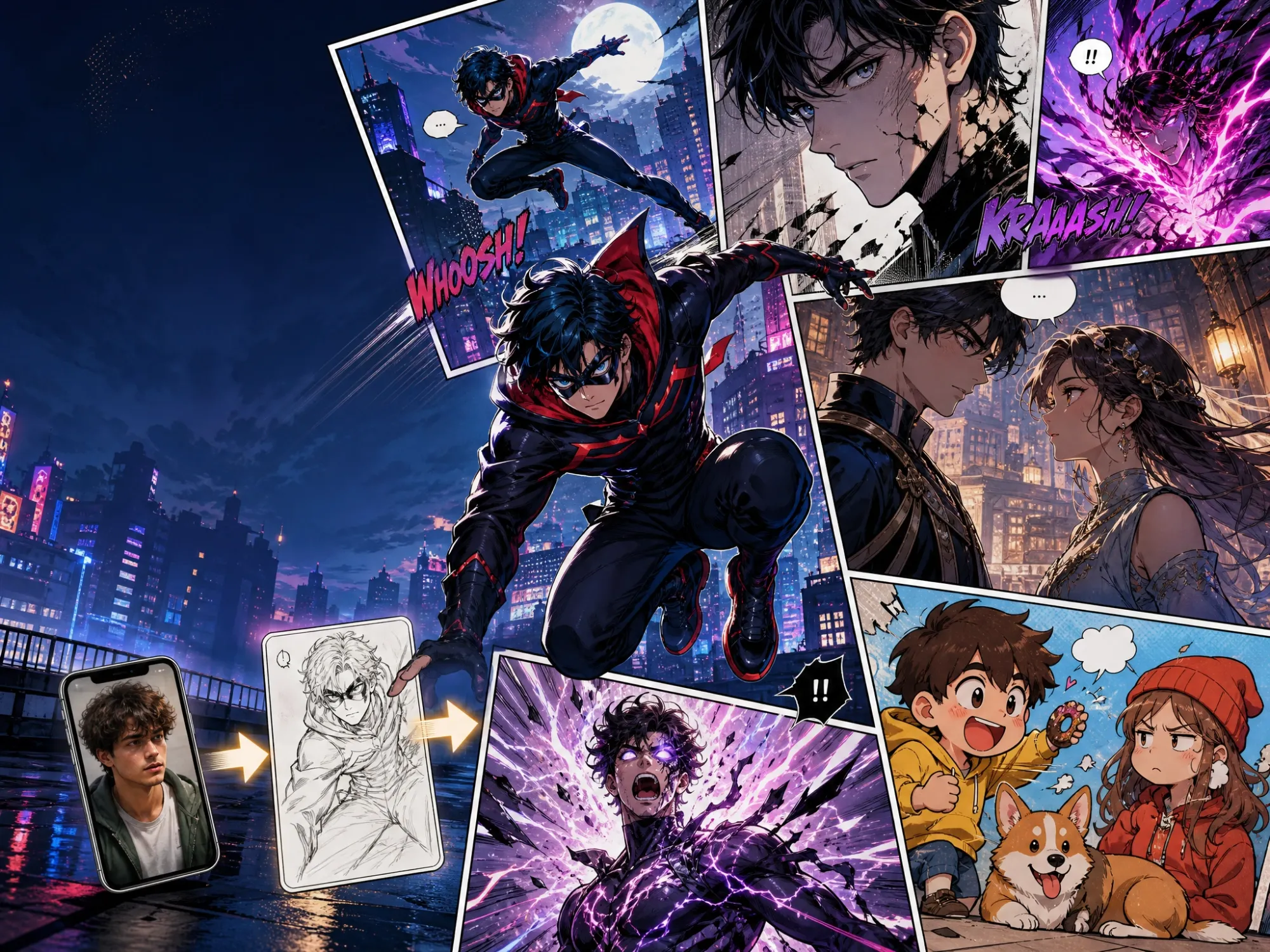 Anijam AI Comic Generator