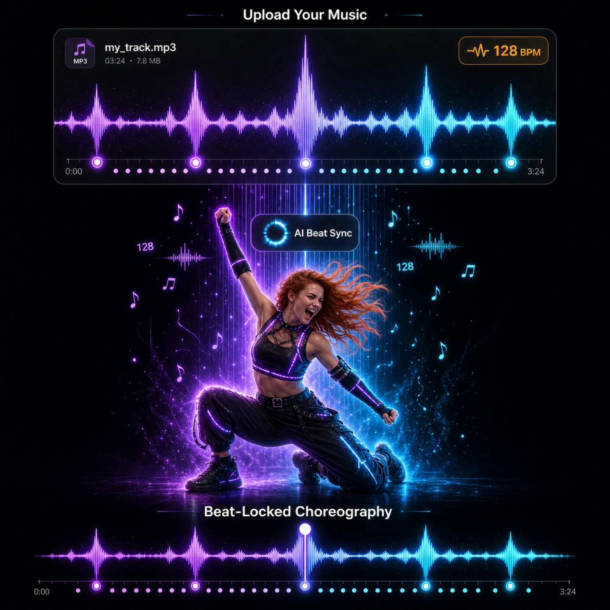 Audio to Dance Sync