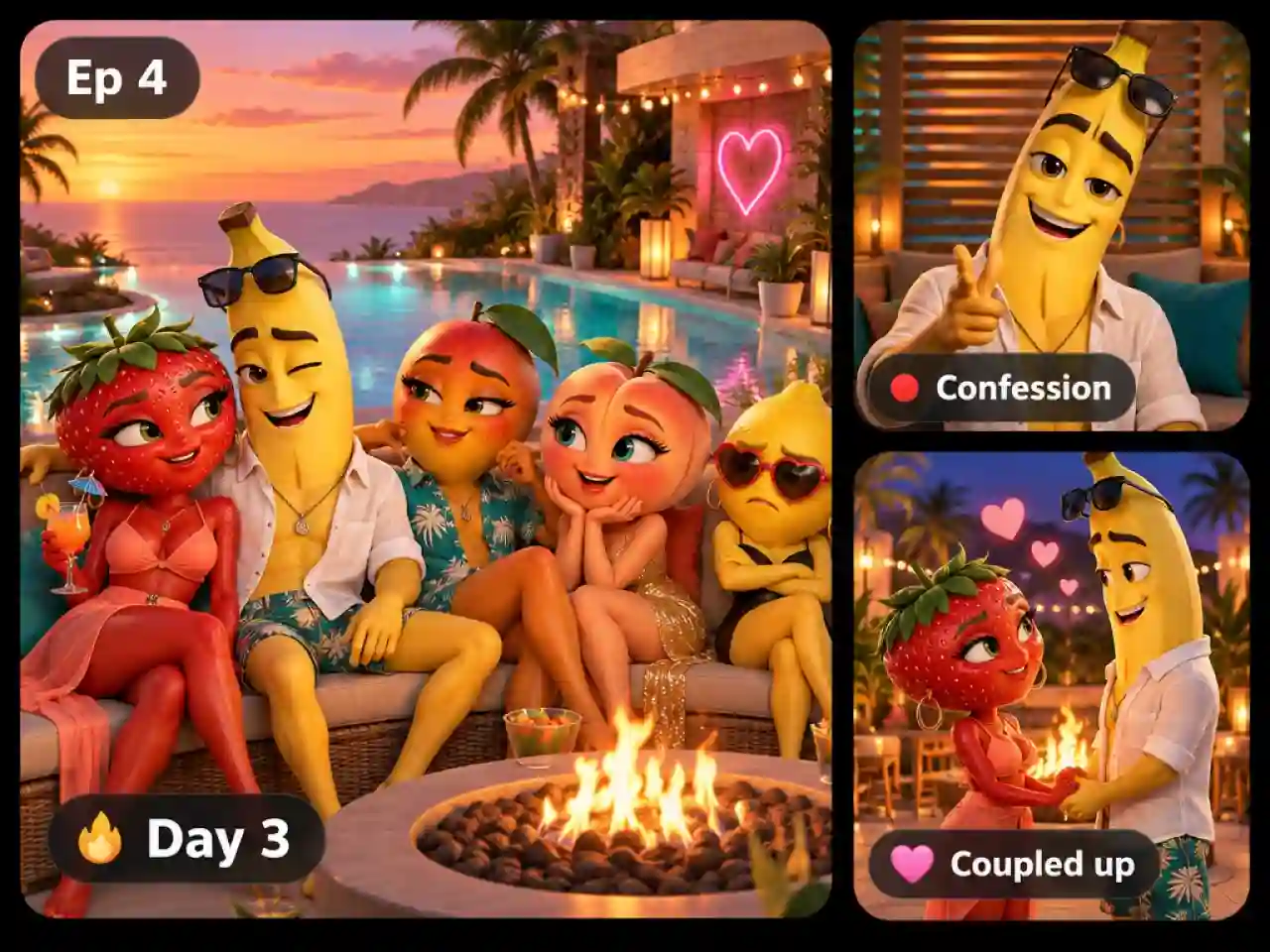 Fruit Love Island Style Dating Shows