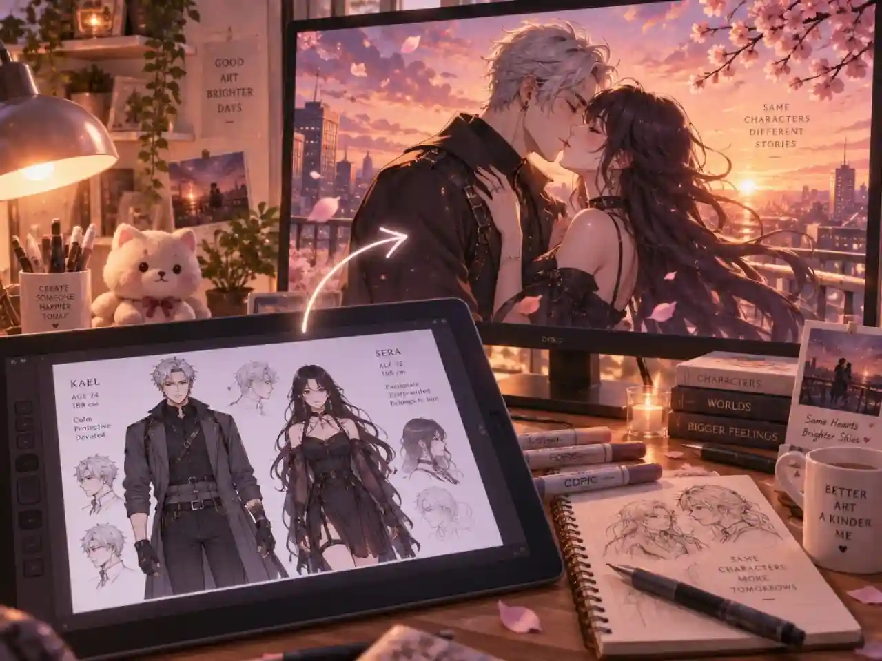 Bring Anime Ships and Story Moments to Life