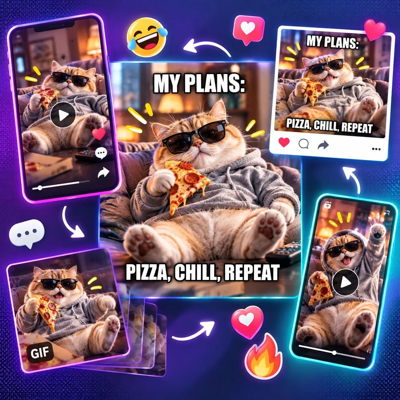 Make Funny Meme for Social Media