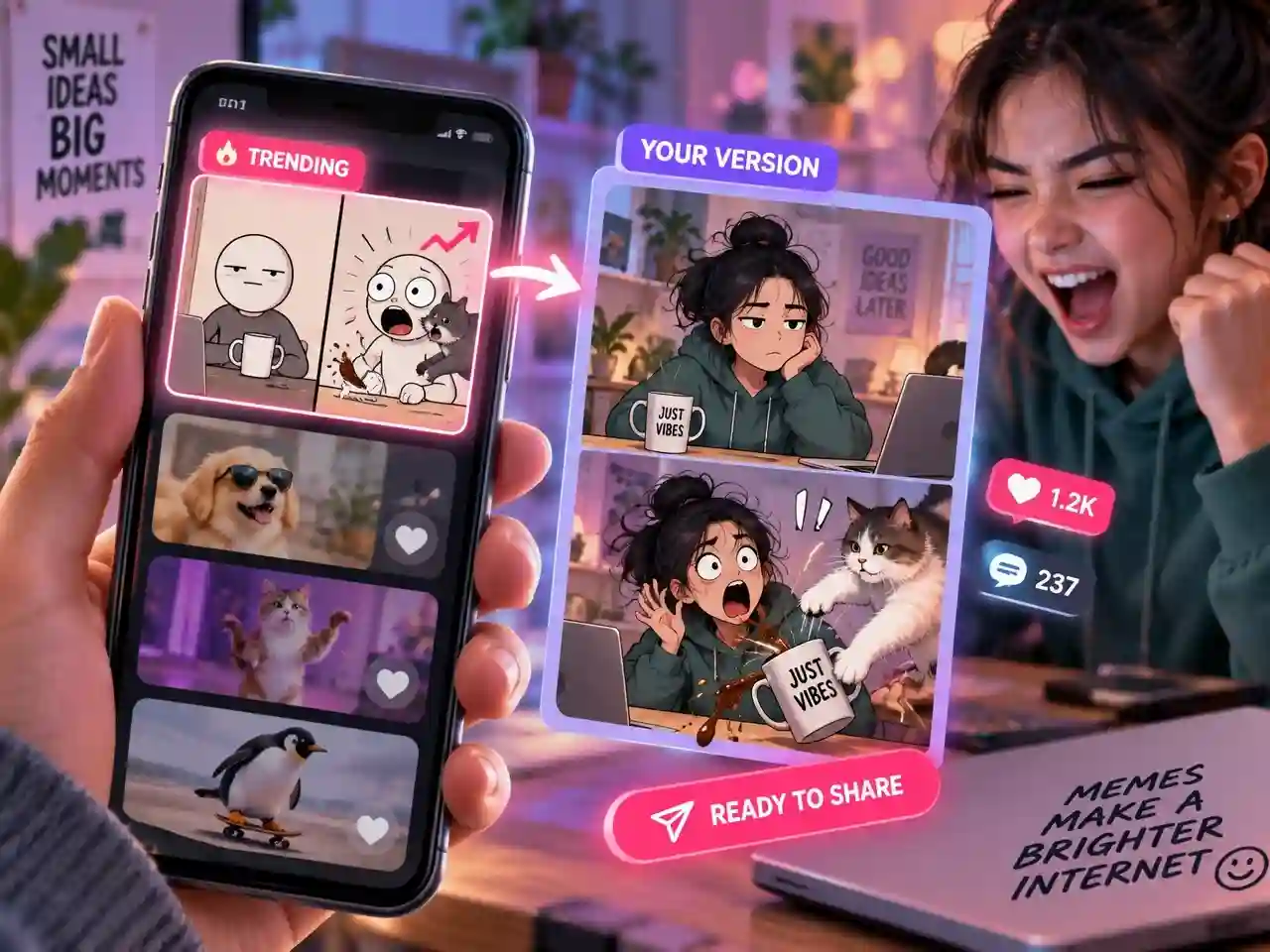 Jumping on a Trending Format Before It Fades