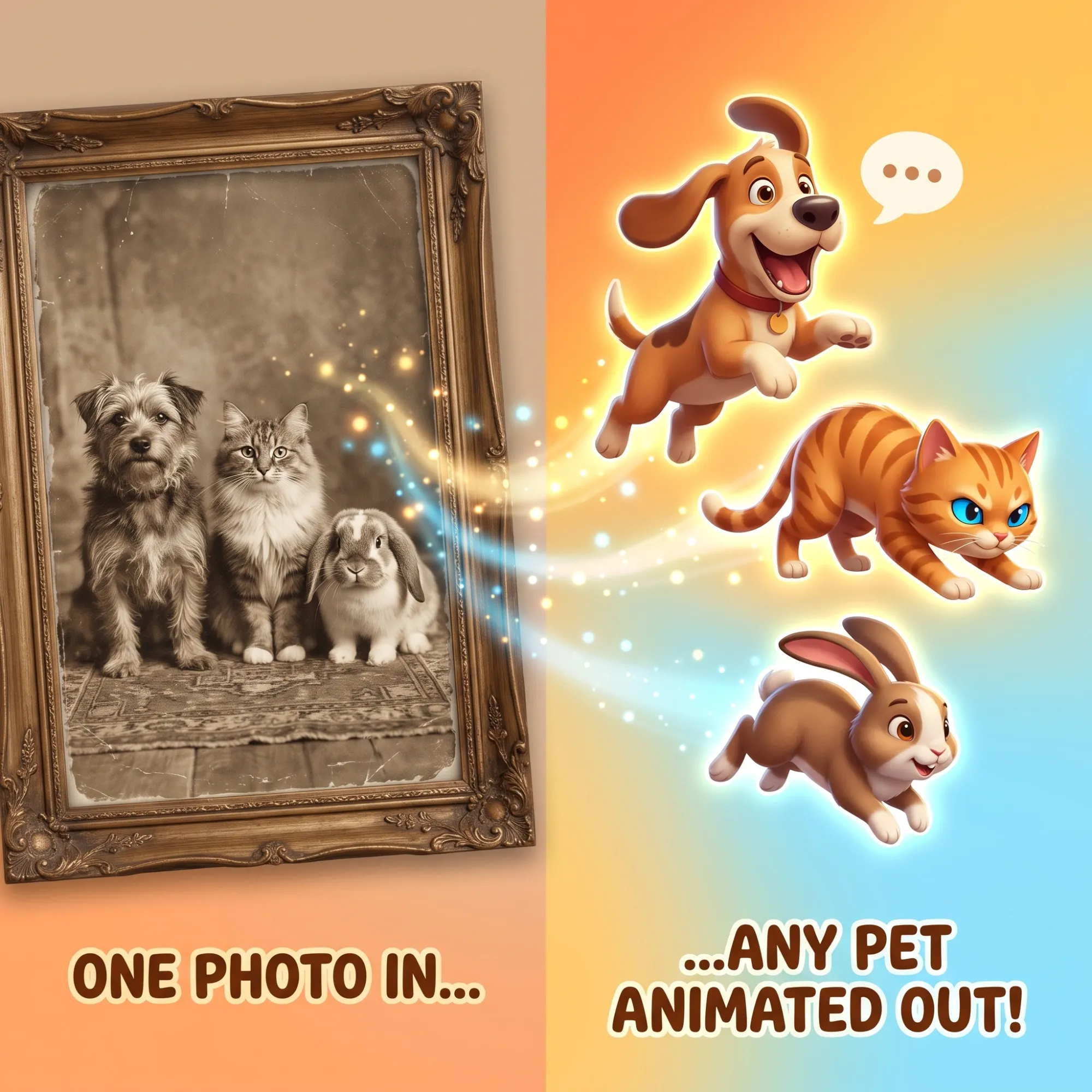 Animate Any Pet From One Photo