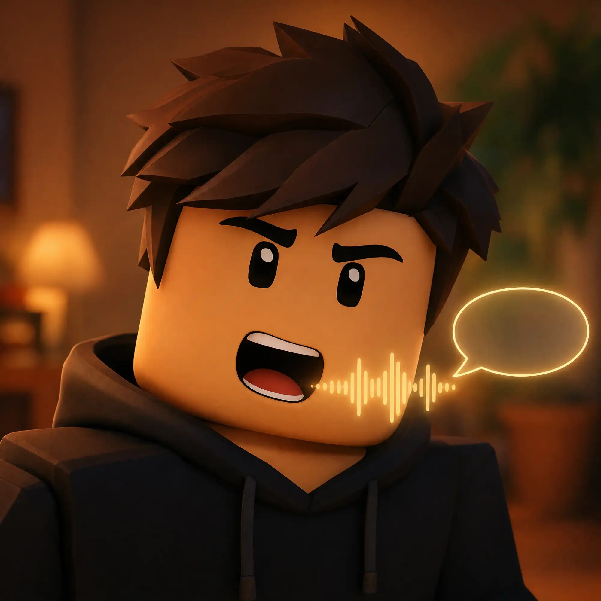 Roblox story video voice and lip sync