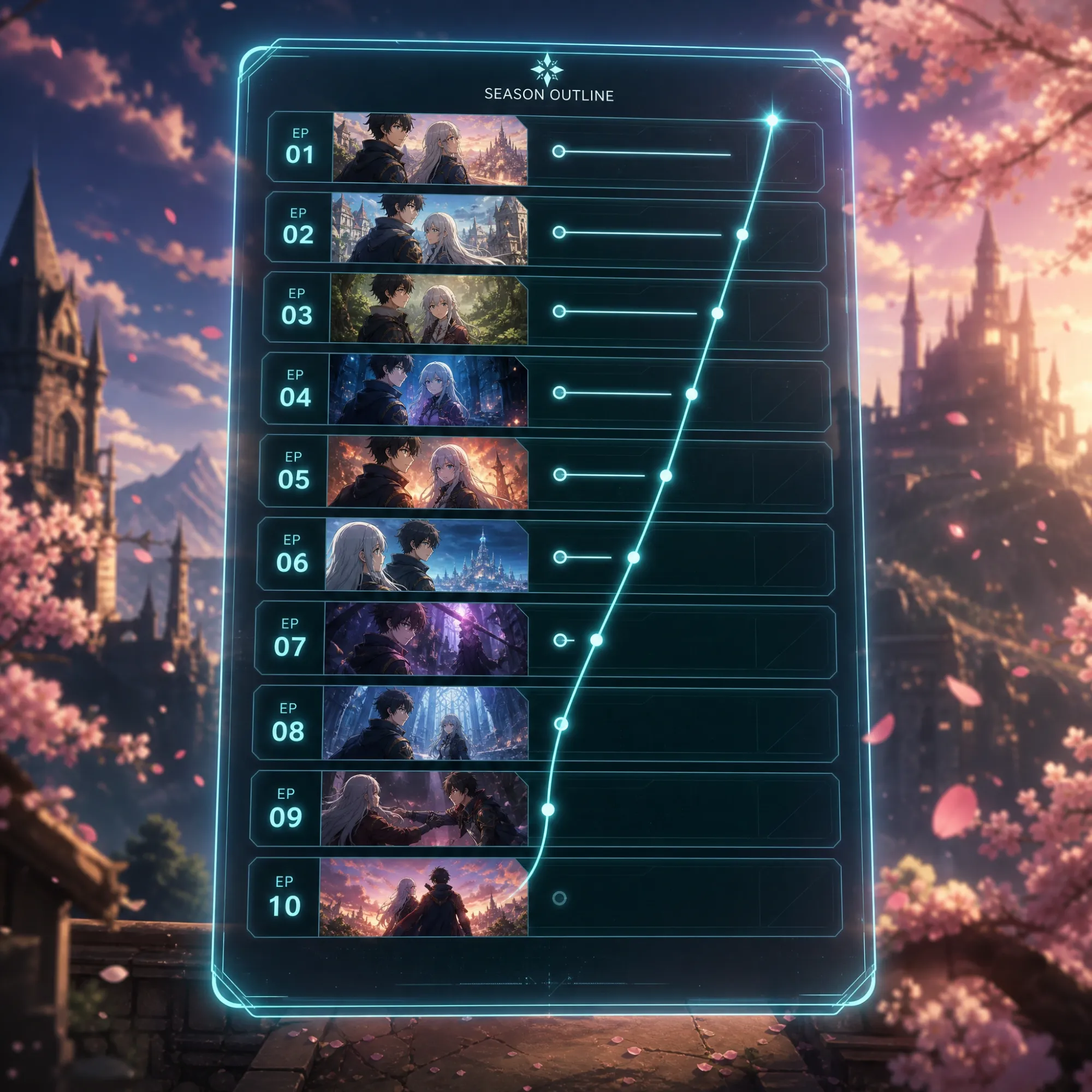 AI series outline generator