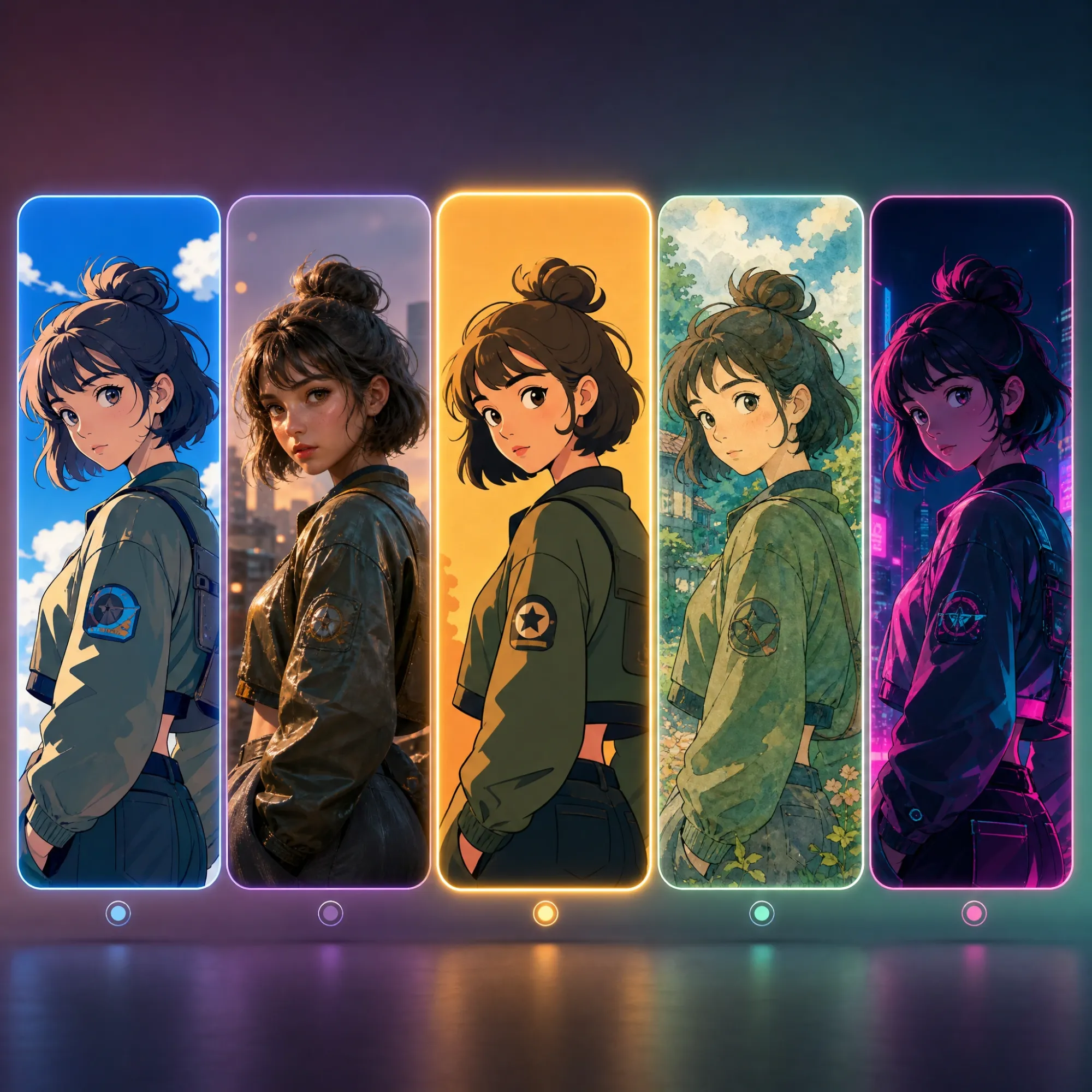 Signature style library for series