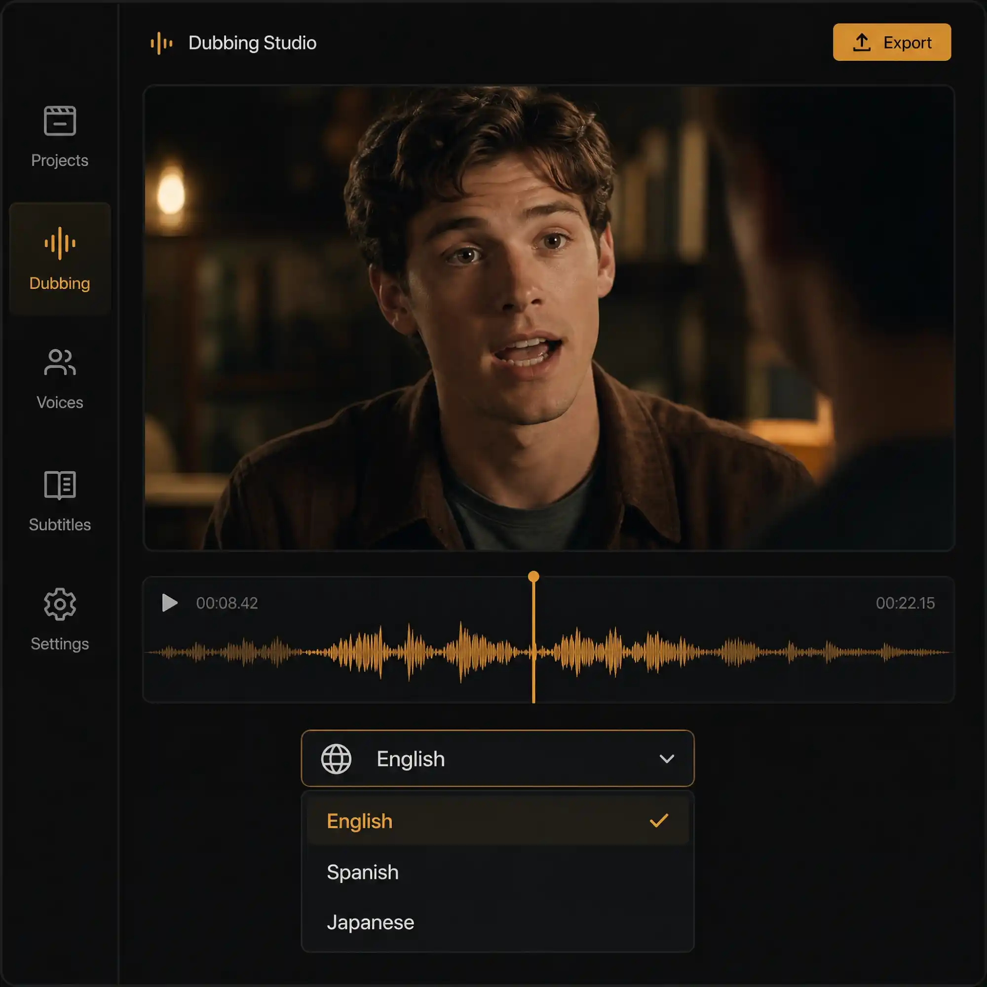 AI short drama lip sync and voice