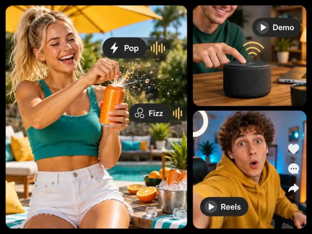 Create Sound Effects for Videos and Ads