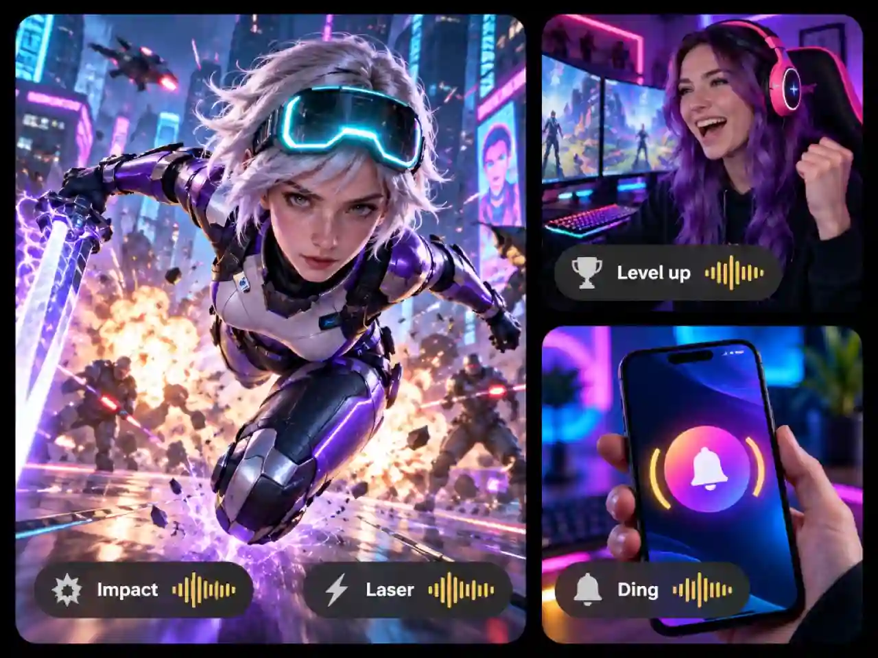 Generate Sound Effects for Games and Apps