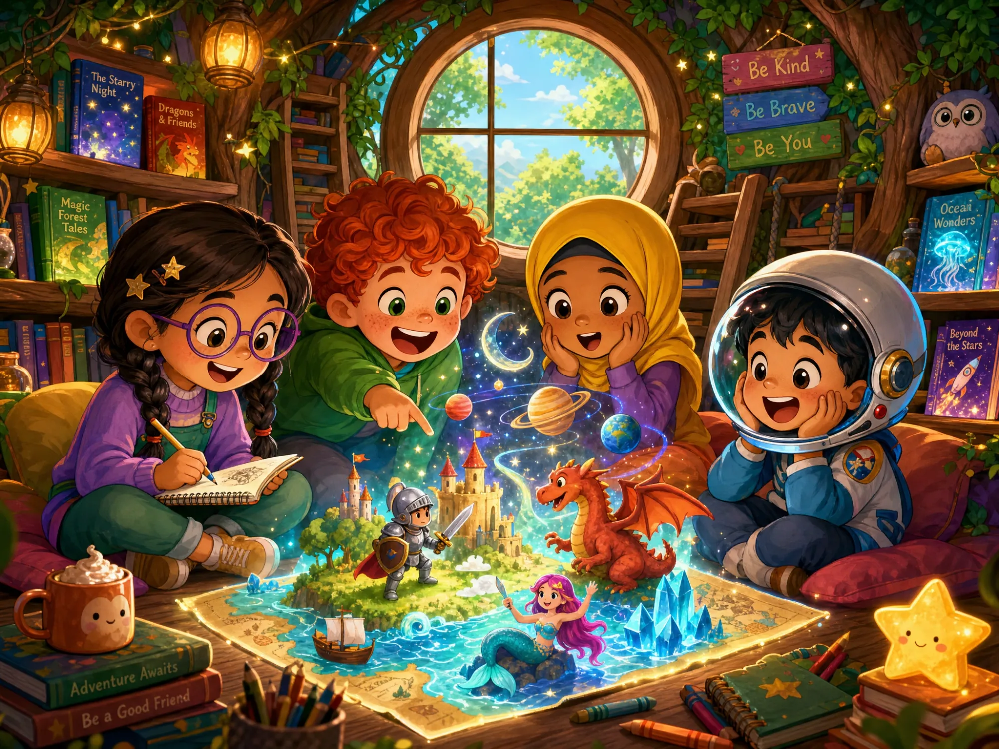 AI story video generator for kids