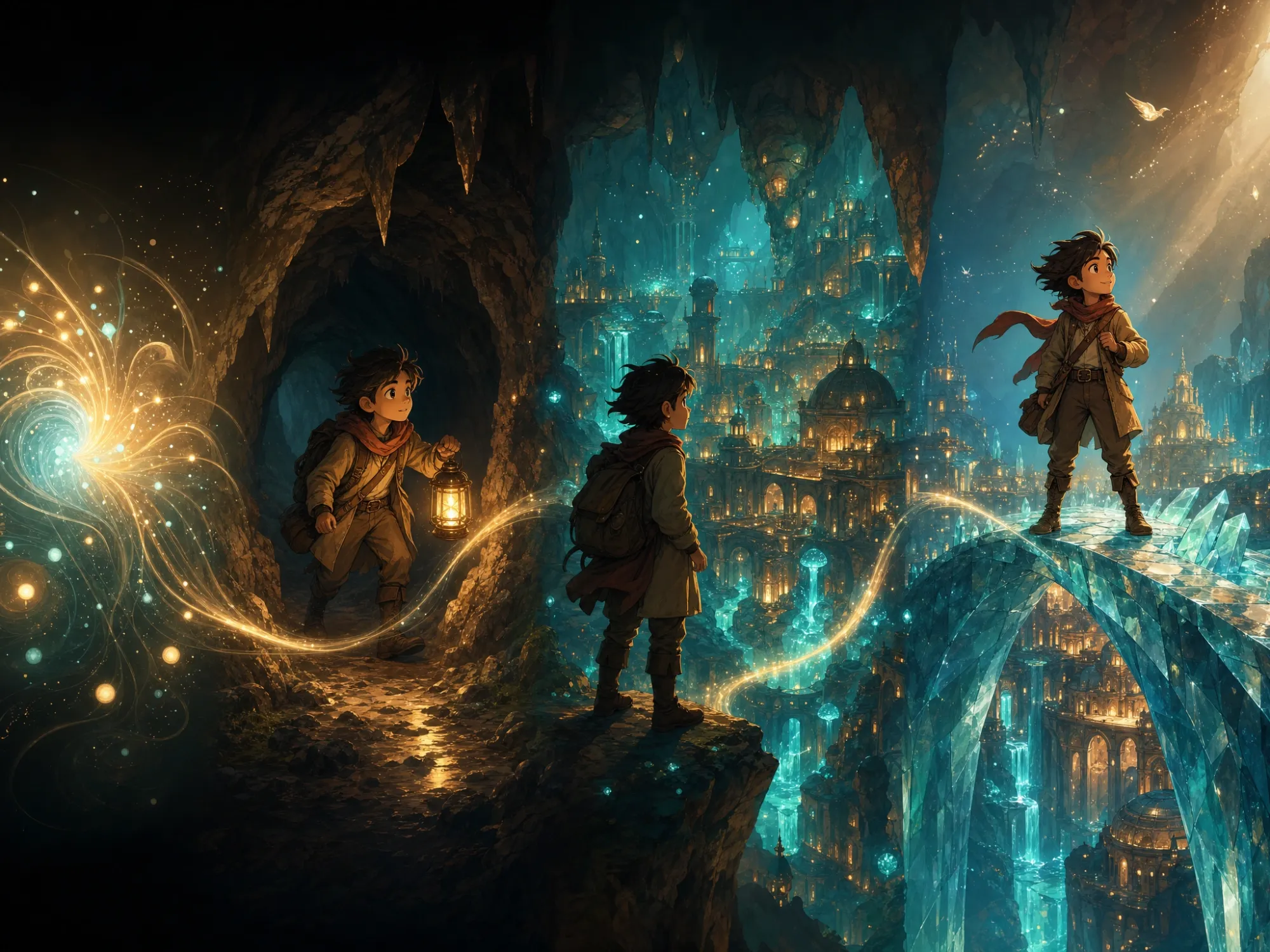 Consistent characters across story scenes