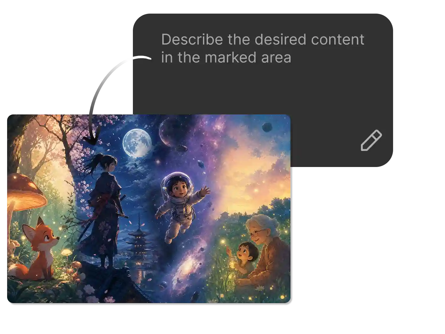 AI story video from text