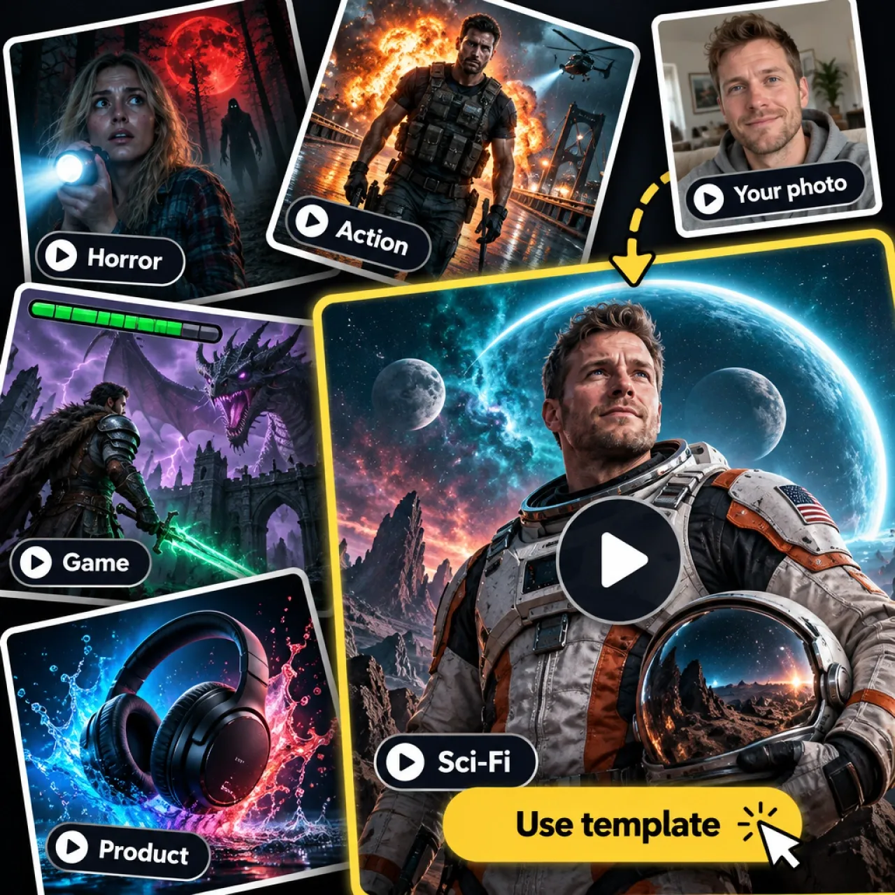 AI trailer templates