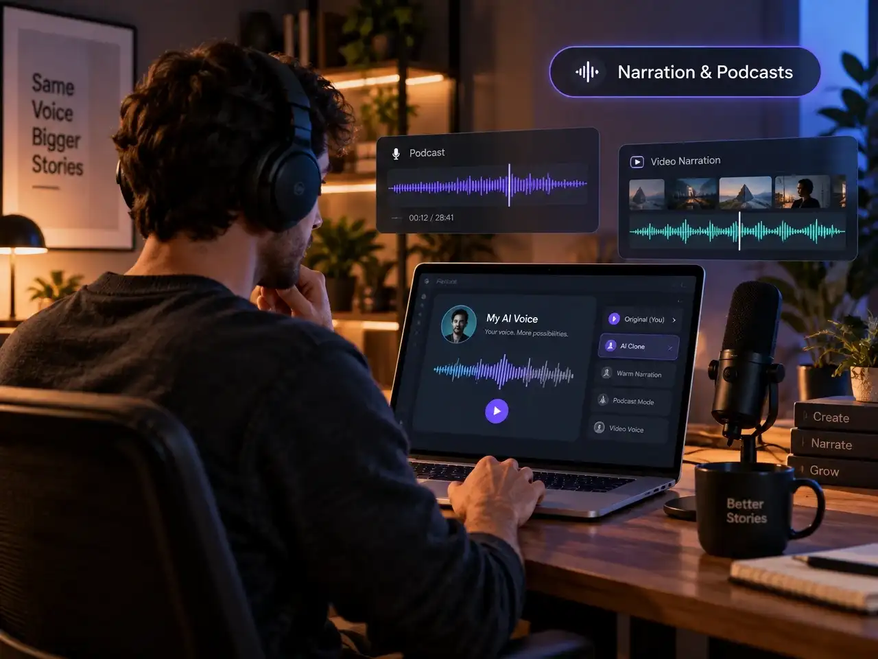 Narration & Podcasts