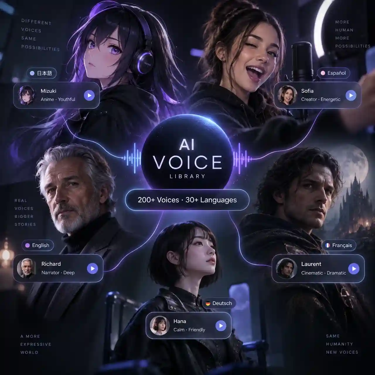 Multi Language AI Voice