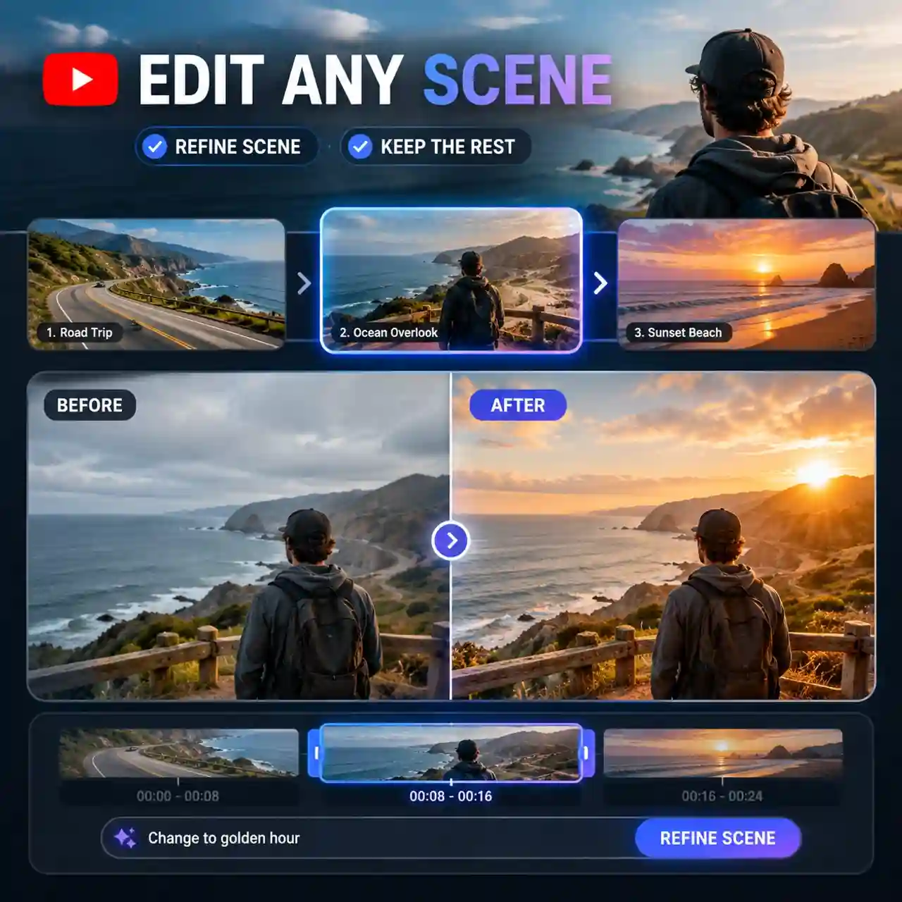 Refine Scenes by Prompt