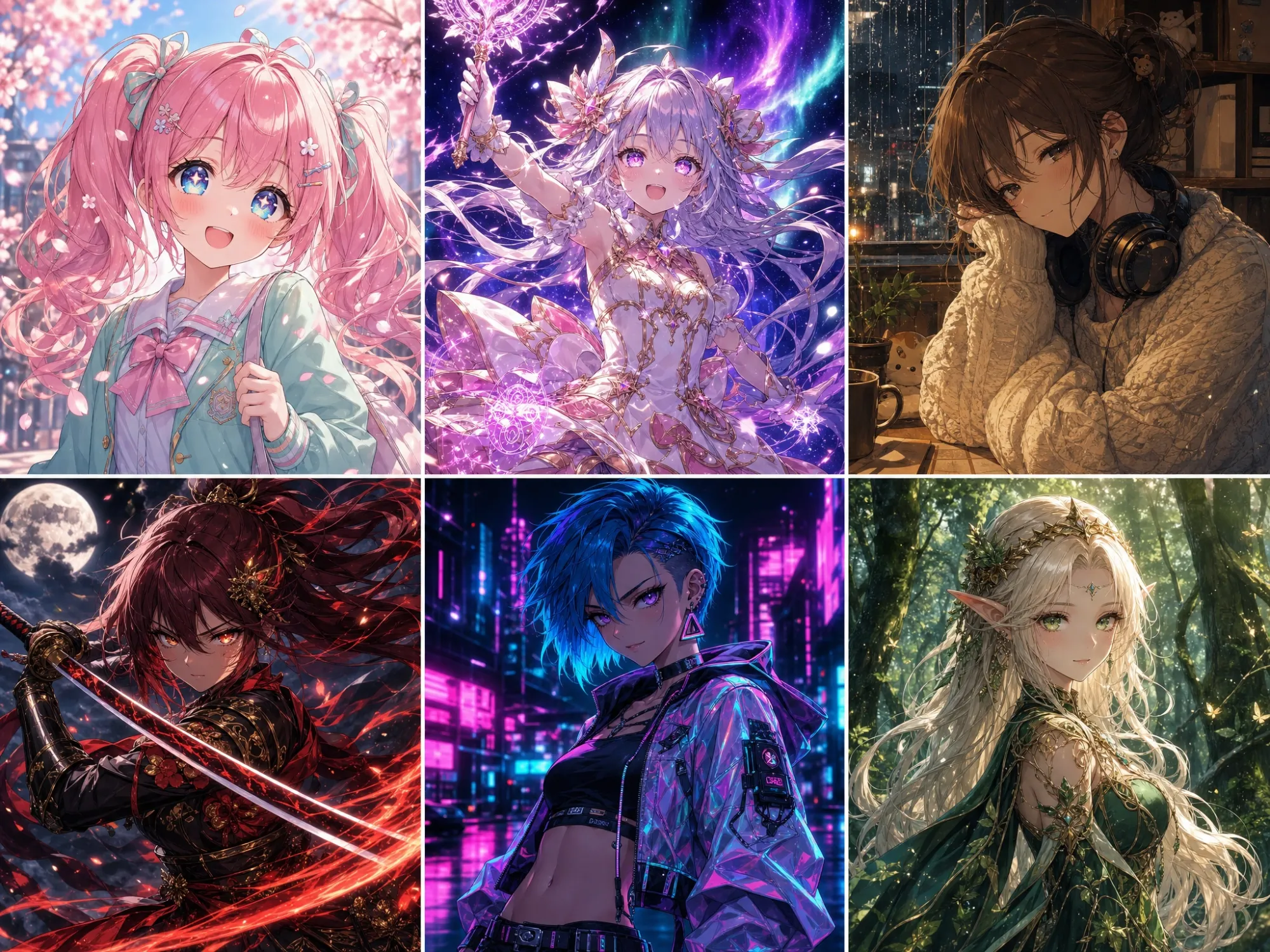 Anime Girl Photo Generator