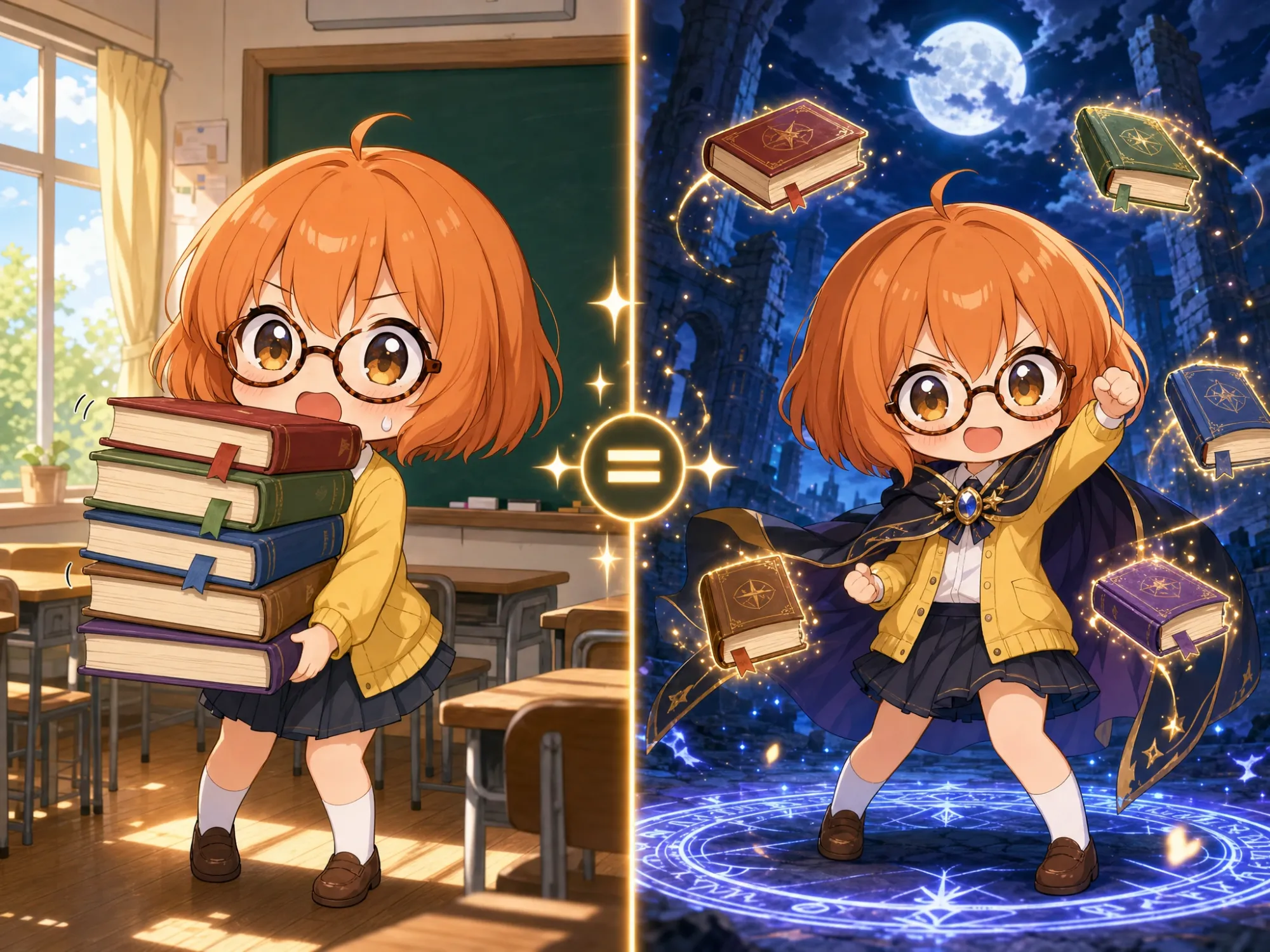 Chibi anime character consistency