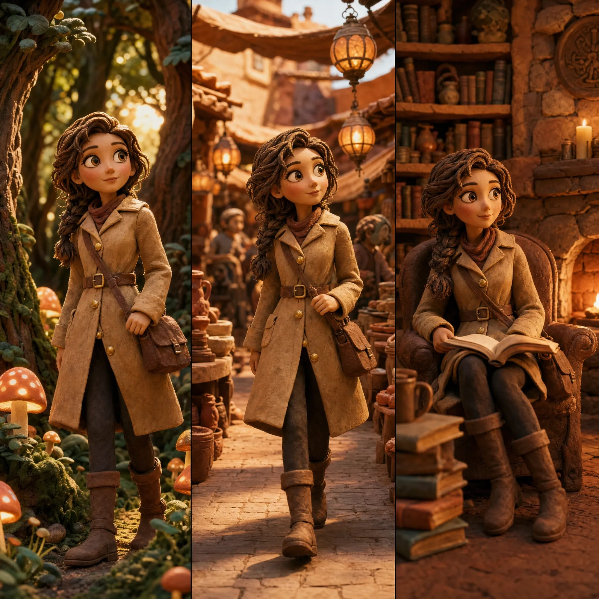 Consistent Clay Characters