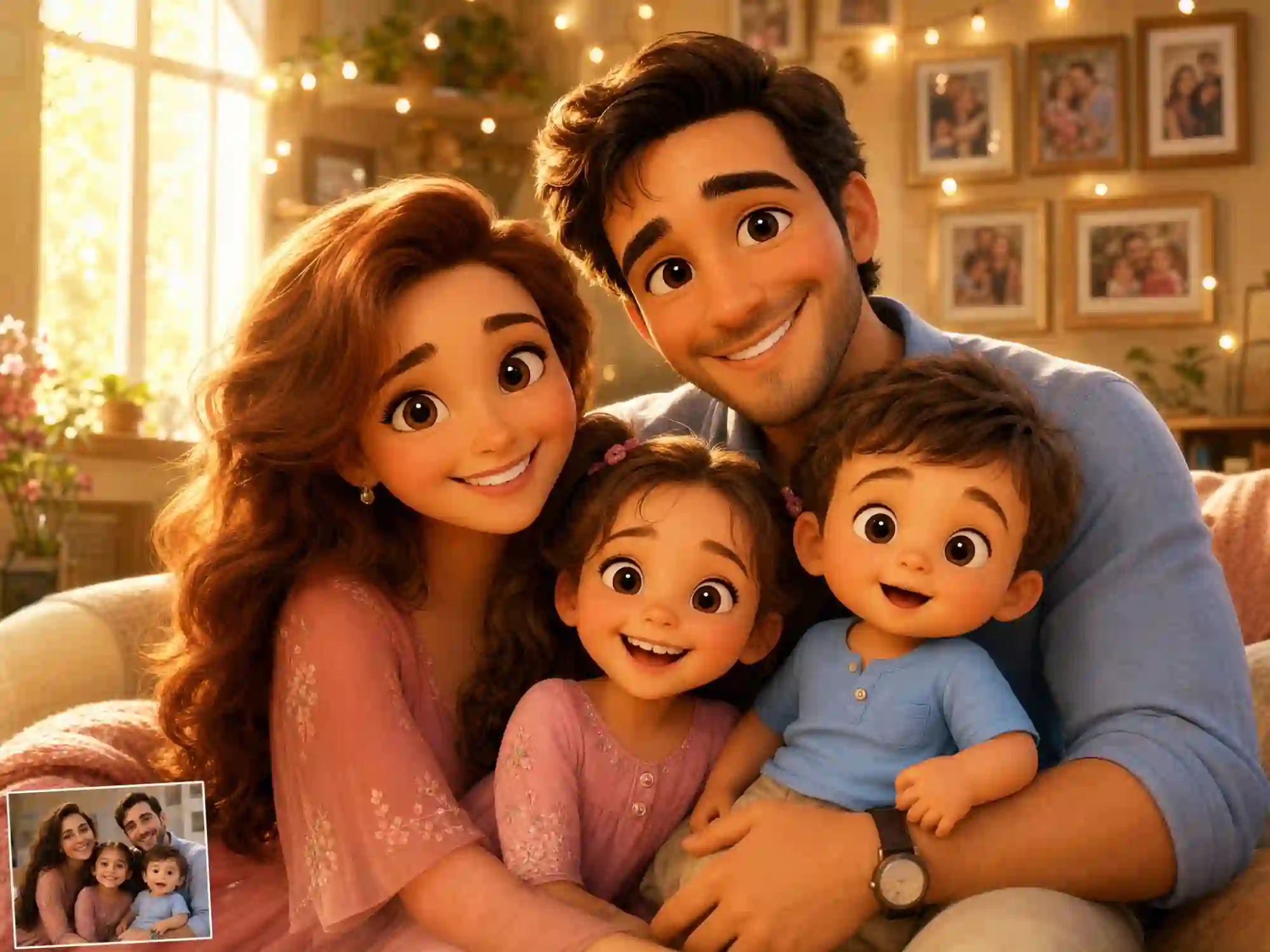 Turn photo into Disney cartoon