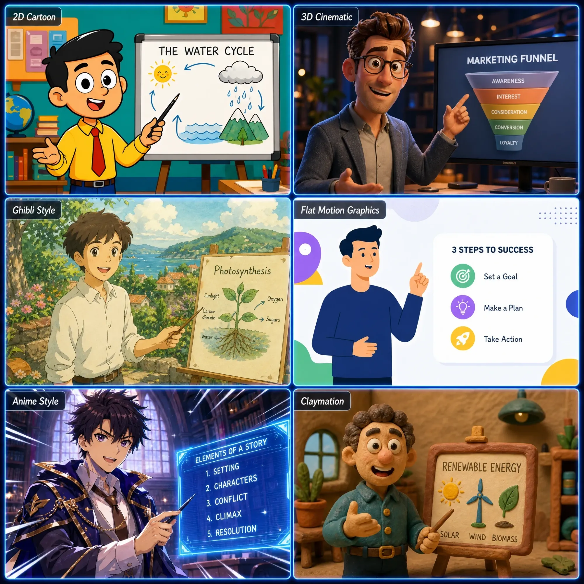 Explainer Video Styles