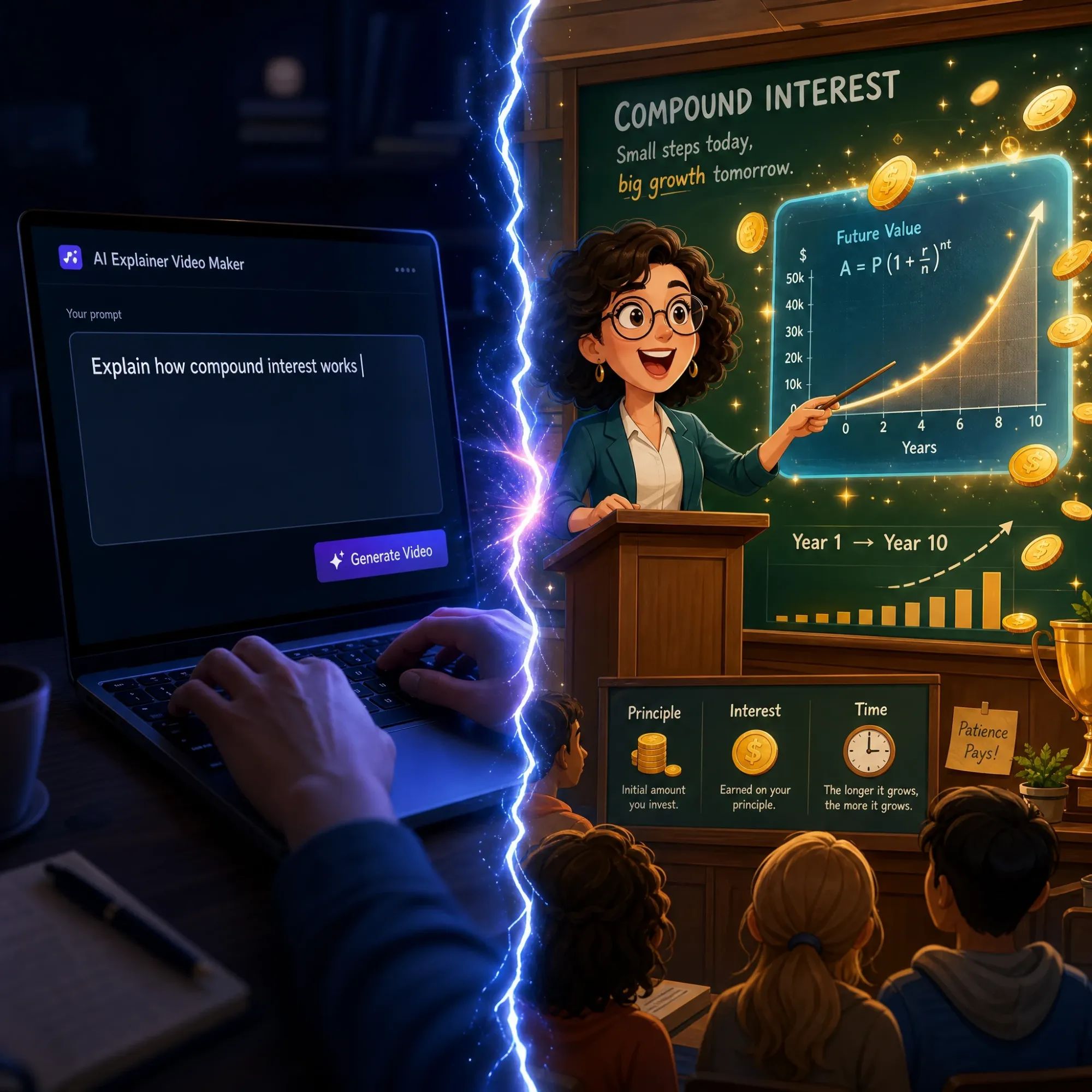 AI Explainer Video from Text