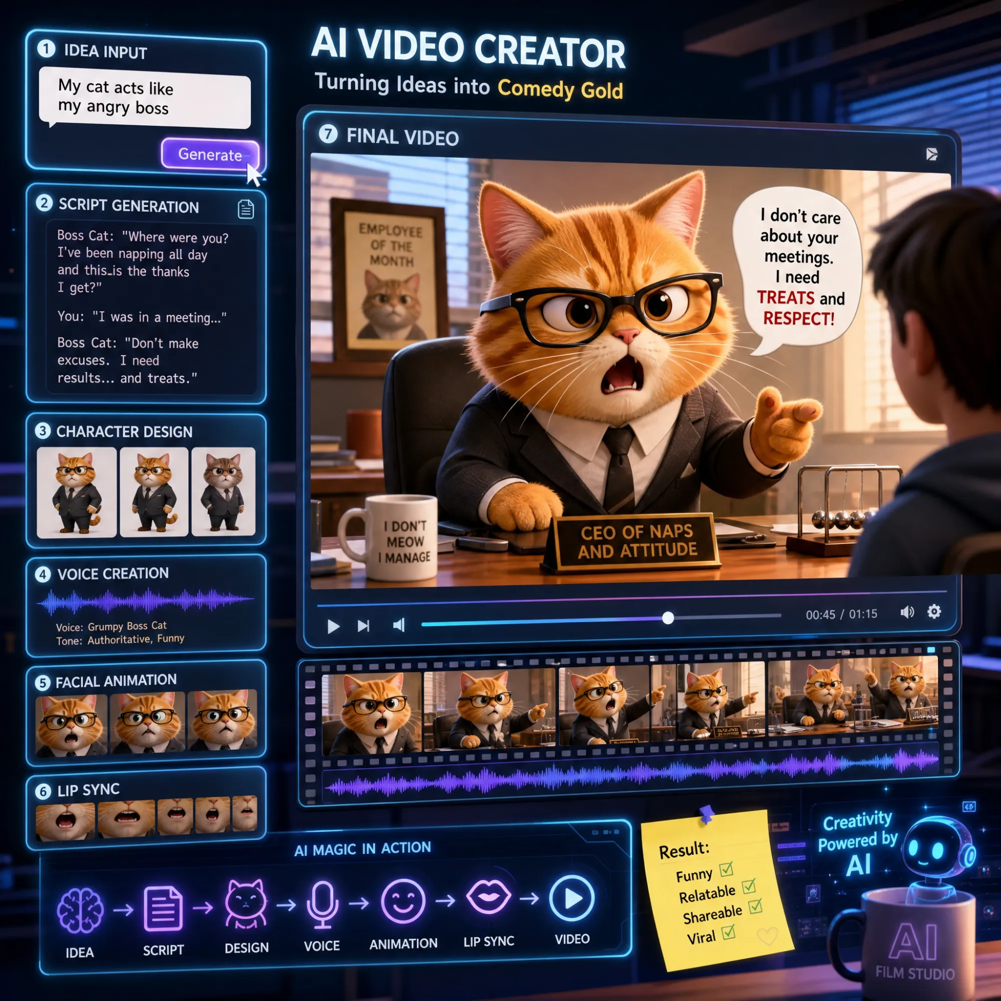 AI video agent