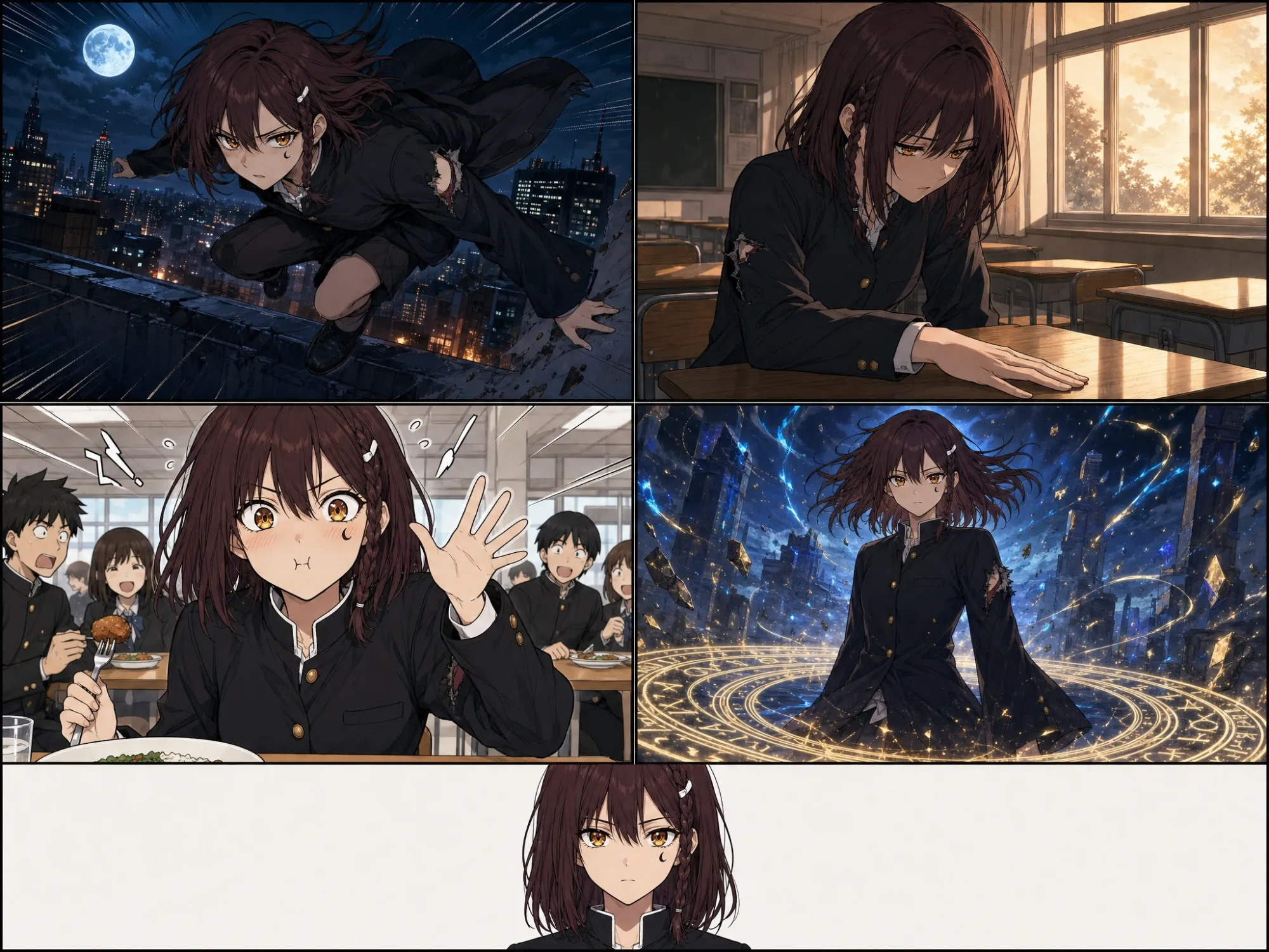 Consistent manga character animation