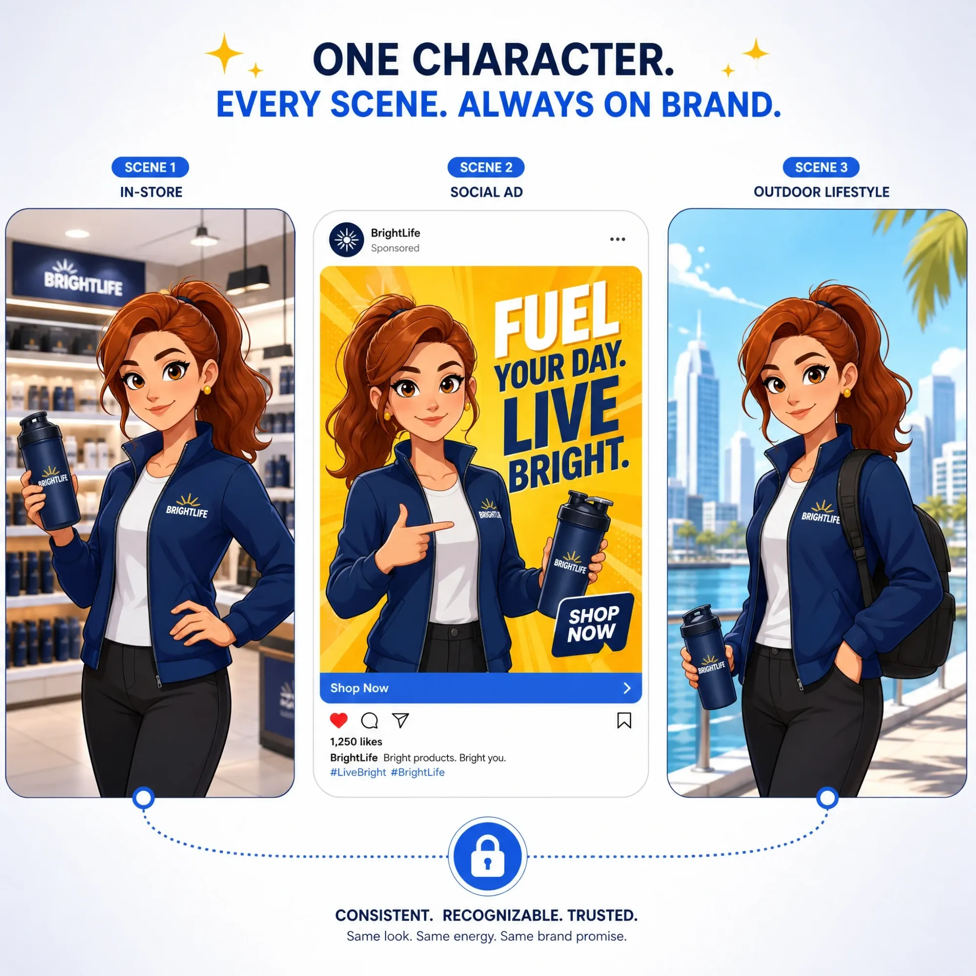 Anijam Consistent Brand Characters